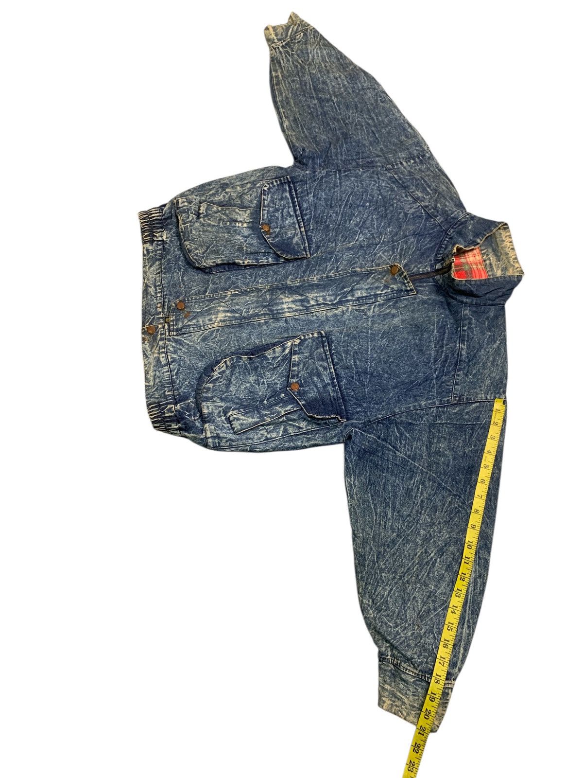 Other Rare Design Vintage Unbrand Denim Jackets Size US L / EU 52-54 / 3 - 10 Thumbnail