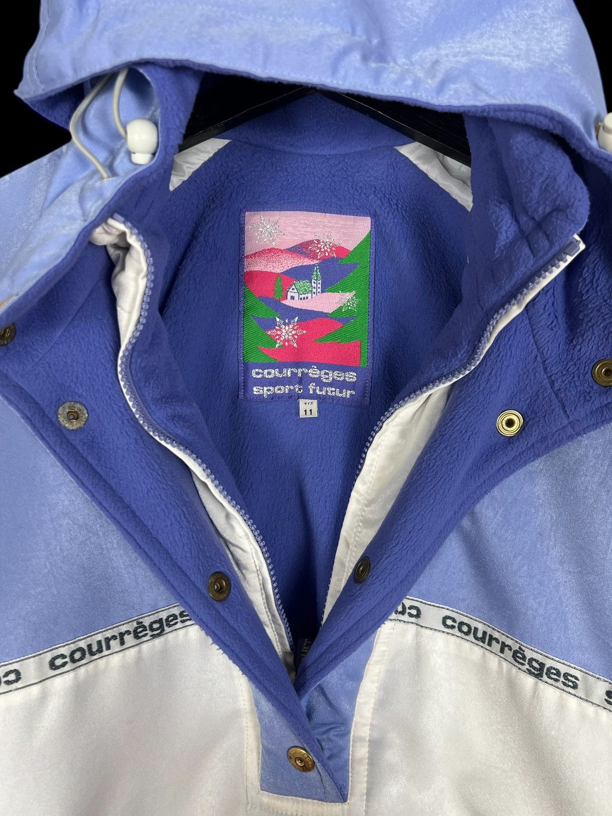 Courreges Vintage Courreges Sport Futur Jacket Size L / US 10 / IT 46 - 12 Thumbnail