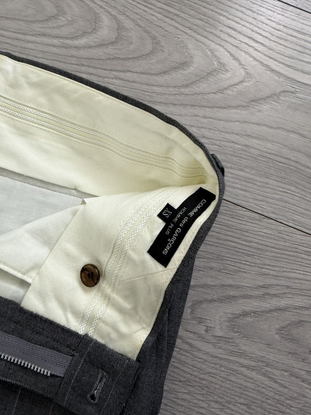 Comme des Garcons Comme Des Garcons Homme Plus AW2009 Curve Panelled Wool Suit Size US XS / EU 42 / 0 - 16 Thumbnail