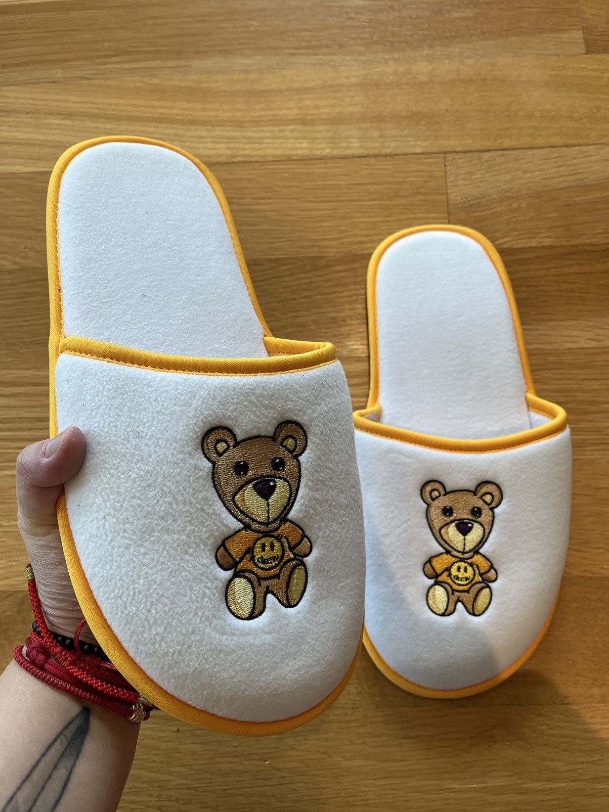 Drew House Drew House Theodore White Yellow House Slippers Size US 10.5 / EU 43-44 - 2 Thumbnail