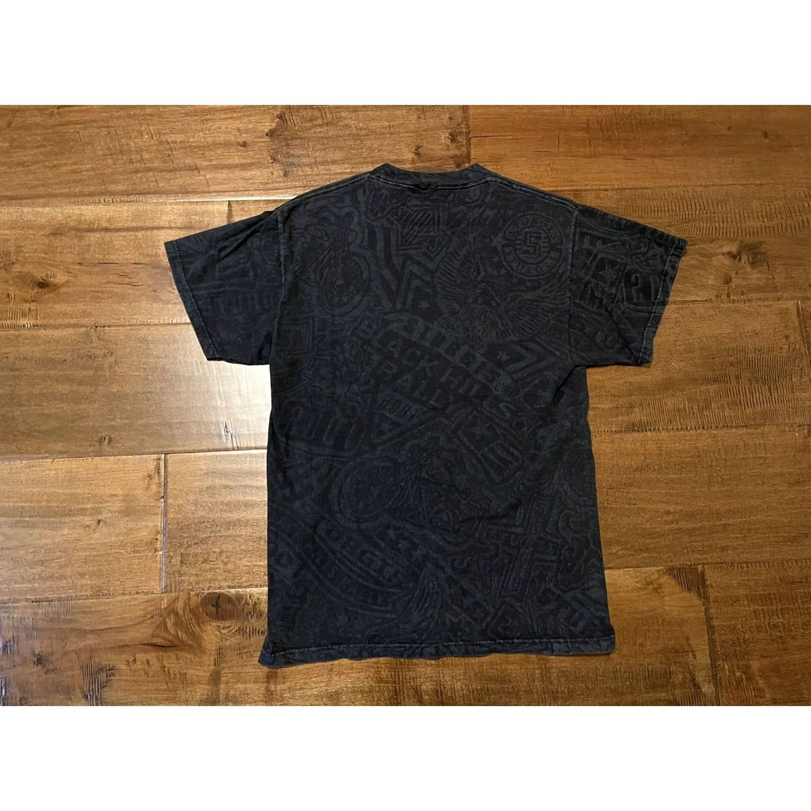 Tultex VINTAGE 2001 Sturgis Motorcycle T-Shirt Adult Medium Black USA Size US M / EU 48-50 / 2 - 3 Thumbnail
