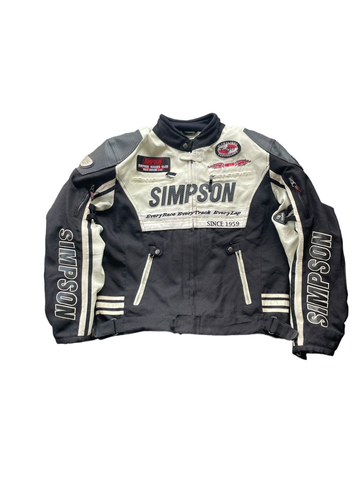 Simpson Racing Jackets Simpson Motorcycle Jacket Vintage Simpson 
