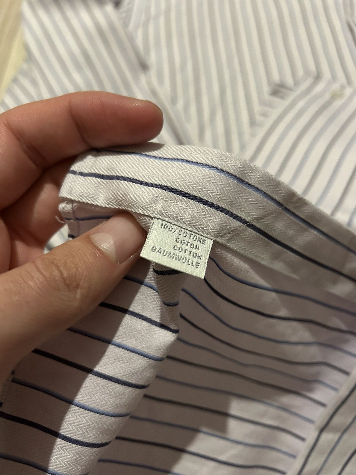 Pal Zileri sartoriale basic striped classic shirt