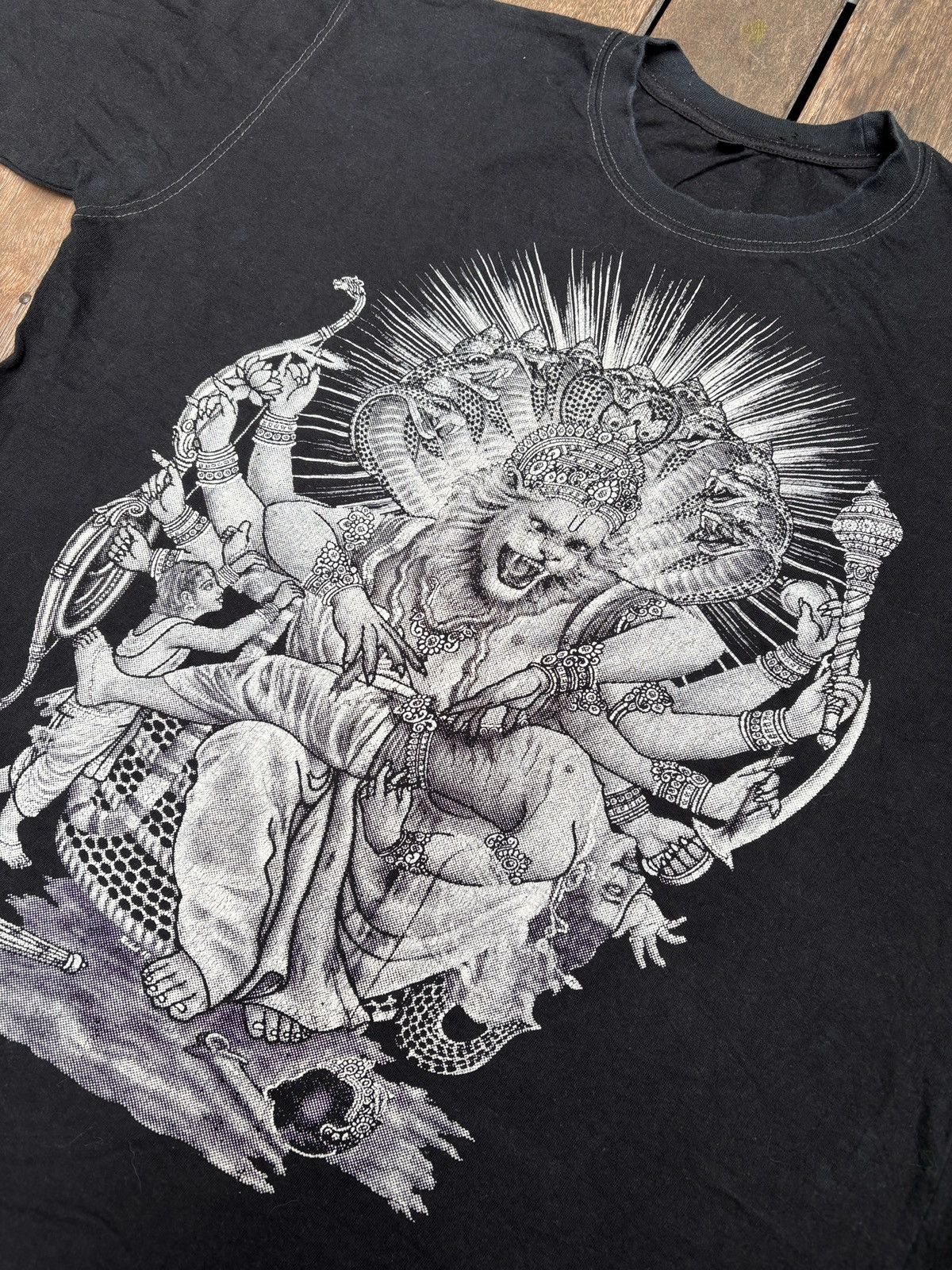Vintage T-shirt Narashima Hindu Size US L / EU 52-54 / 3 - 3 Thumbnail
