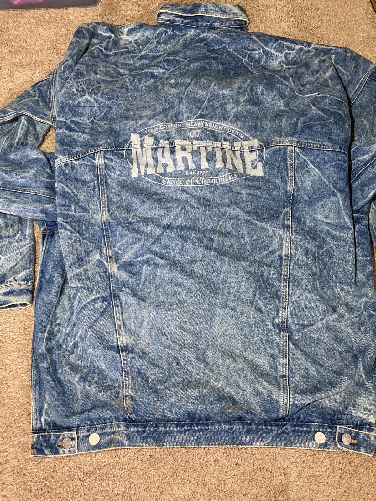 Martine Rose SS21 Martine Rose Acid Wash Conjoined Denim Jacket Twin 2021 Size US S / EU 44-46 / 1 - 10 Thumbnail
