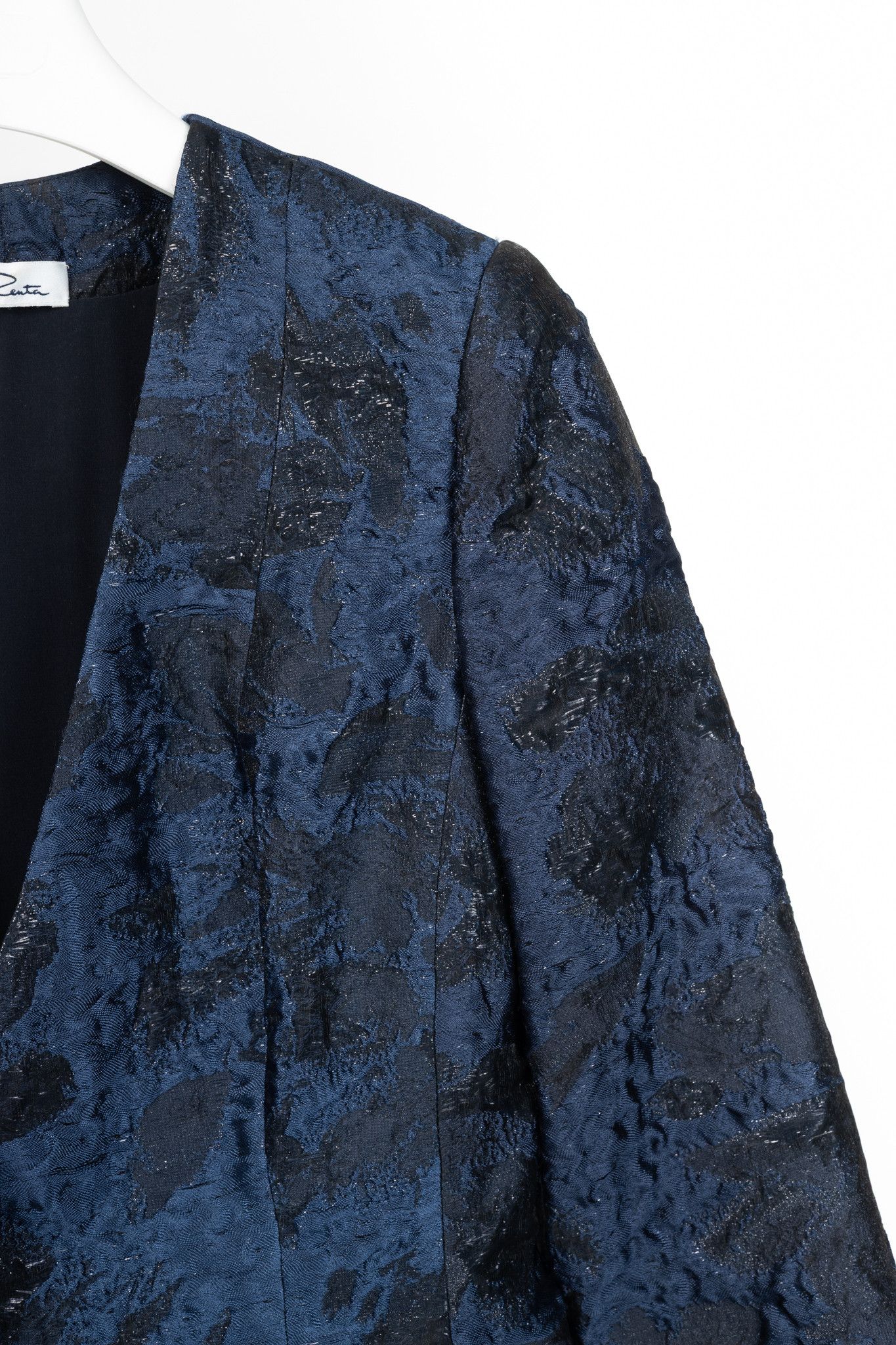 Oscar De La Renta Oscar de la Renta PF14 Jacquard Beaded Soutache Blazer Size M / US 6-8 / IT 42-44 - 5 Thumbnail