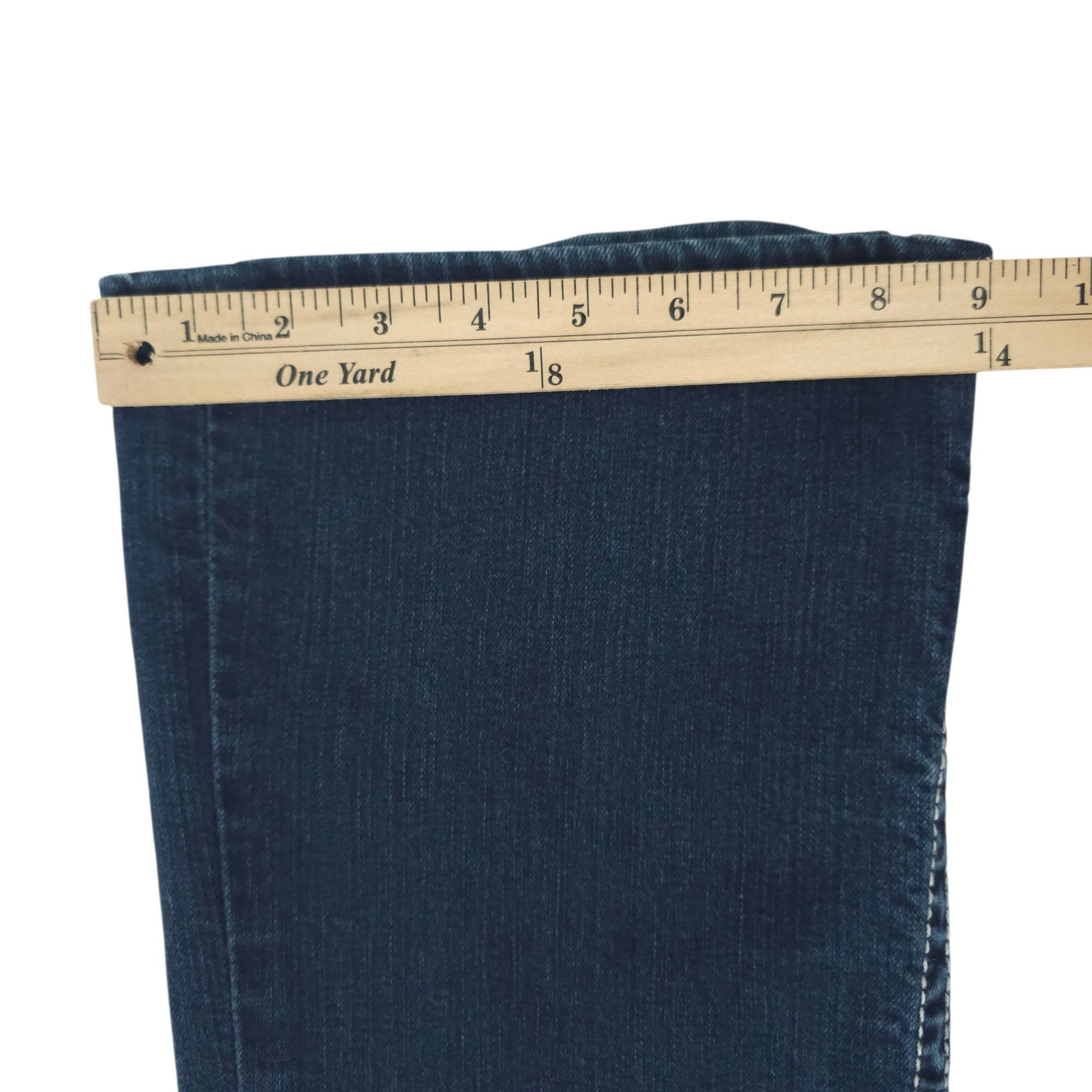 BKE BKE Buckle Starlite Stretch Boot Flare Jeans Womens 27S Low Size 29" - 6 Thumbnail