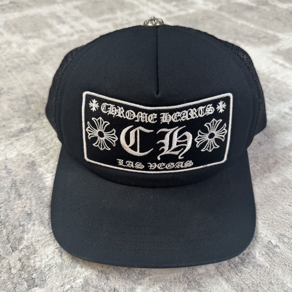 Chrome Hearts Las vegas exclusive trucker hat Size ONE SIZE - 1 Thumbnail
