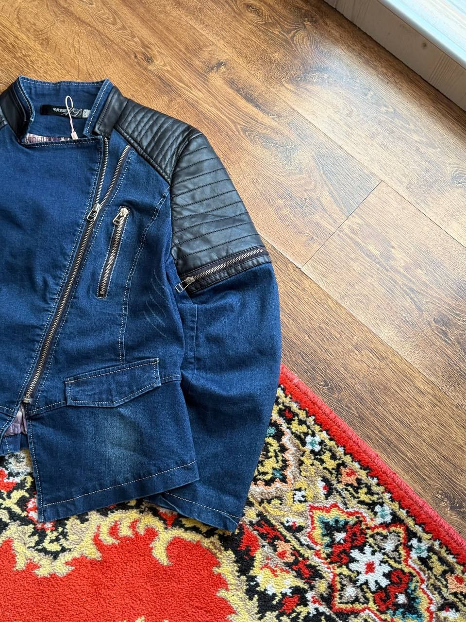 Japanese Brand Vintage 00's Archive Denim Tornado Mart Style Y2K Jacket Size US S / EU 44-46 / 1 - 5 Thumbnail