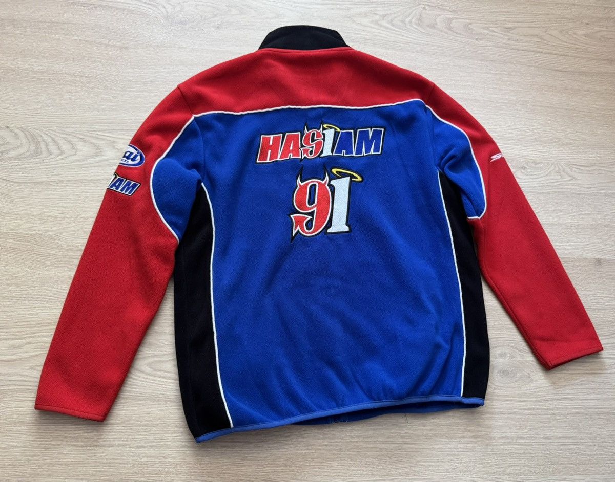 NASCAR Vintage Has1am Nascar Racing y2k Fleece Full Zip Jacket Size US S / EU 44-46 / 1 - 5 Thumbnail