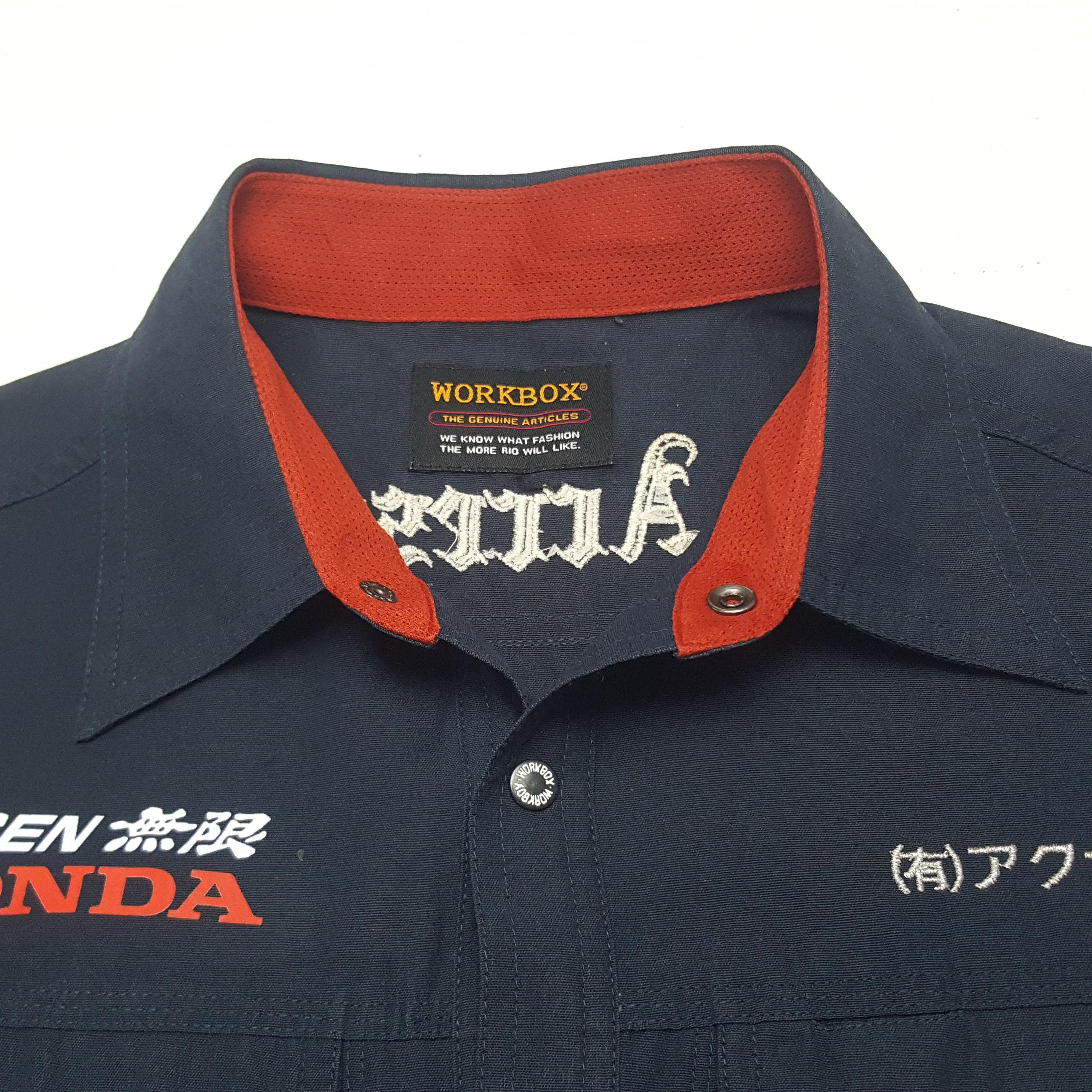Honda × Vintage Vintage Mugen Honda Custom Art Button Up Shirt Size US S / EU 44-46 / 1 - 5 Thumbnail