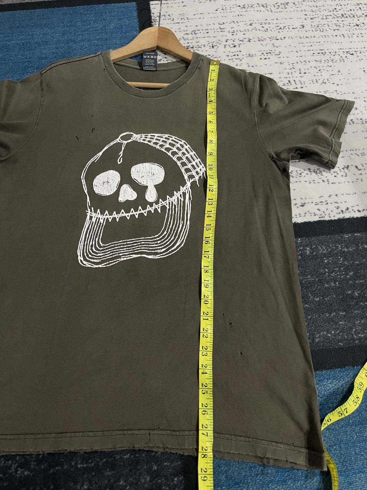 Number (N)ine S/S04 Number Nine Skull Heart Tears Tee Size US L / EU 52-54 / 3 - 16 Thumbnail