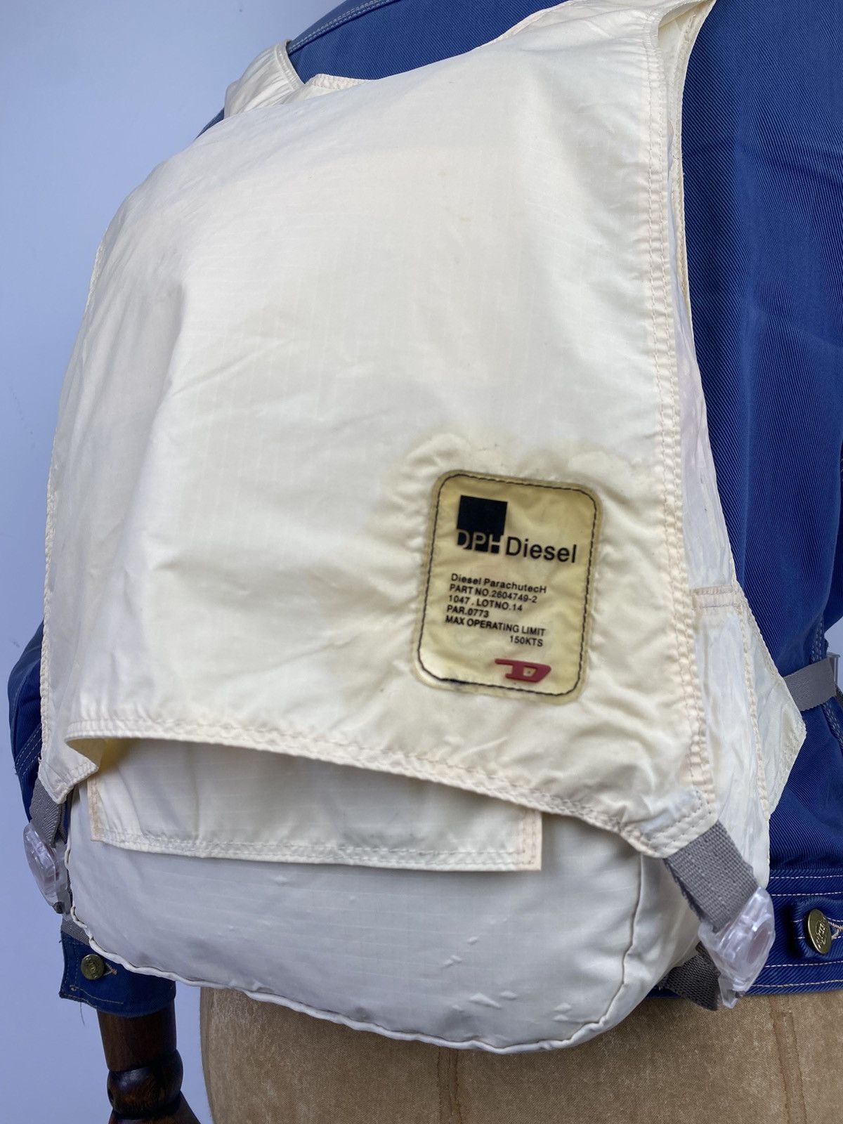 Diesel Y2K 2000’s Diesel Tactical Vest Nylon Bag Size ONE SIZE - 4 Thumbnail