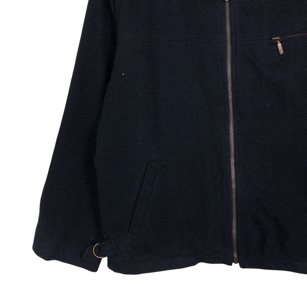 Vintage 🔥VINTAGE ZIPPER WOOL CROPPED JACKET EDDIE BAUER ISSEY MIYAKE Size S / US 4 / IT 40 - 6 Thumbnail