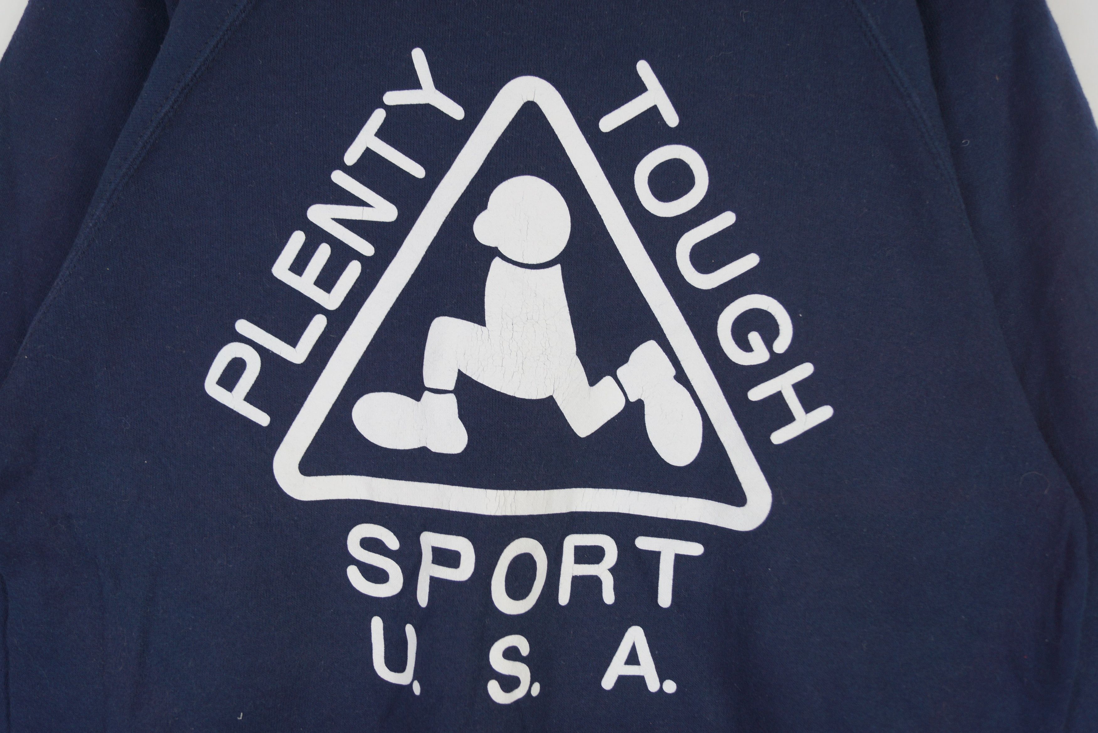 Vintage Plenty Tough Sweatshirt Big logo Nice Design Size US S / EU 44-46 / 1 - 2 Thumbnail