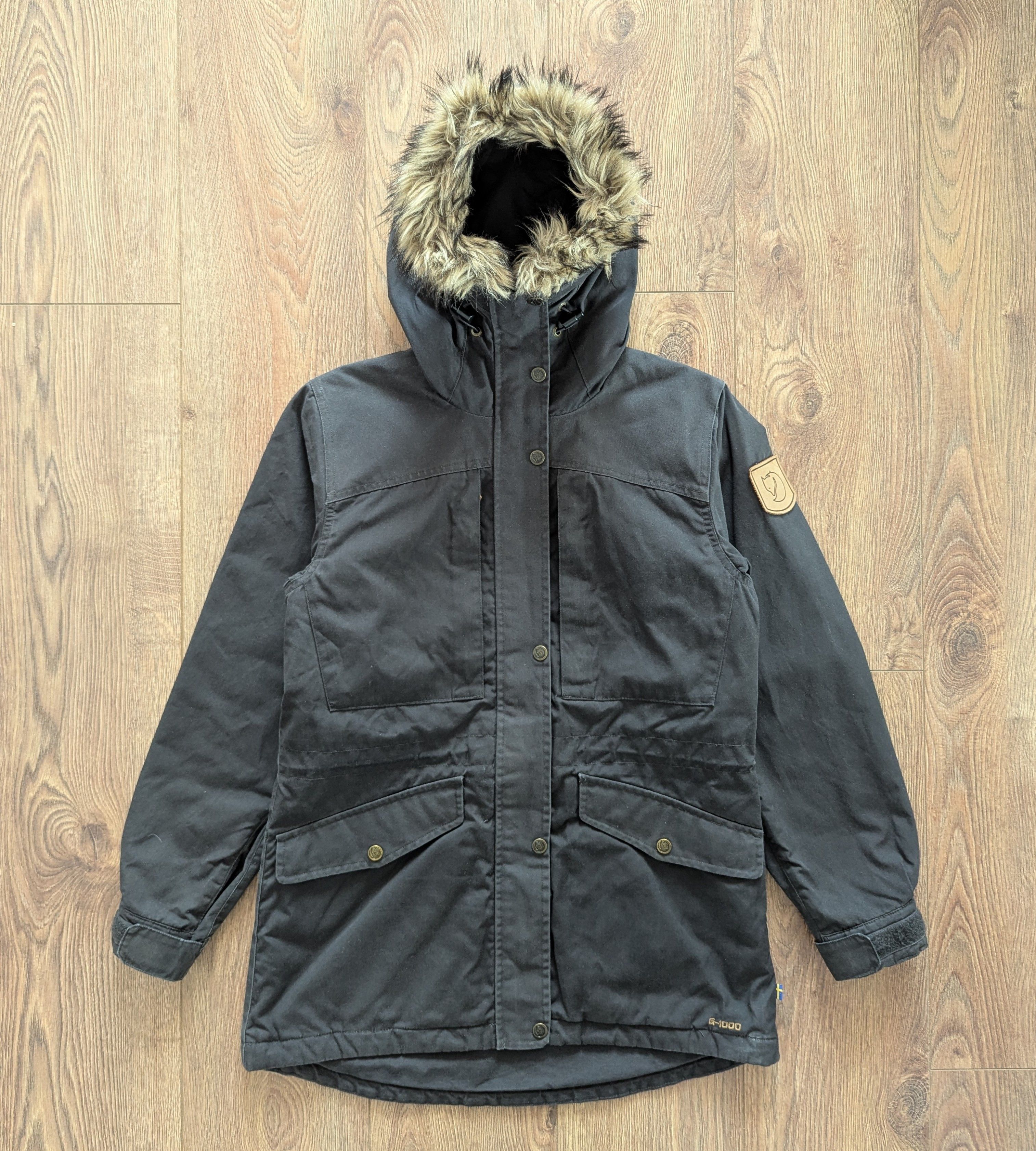 Fjallraven Fjällräven G-1000 Sarek Winter Hooded Jacket With Fur SizeXS Size XS / US 0-2 / IT 36-38 - 1 Thumbnail