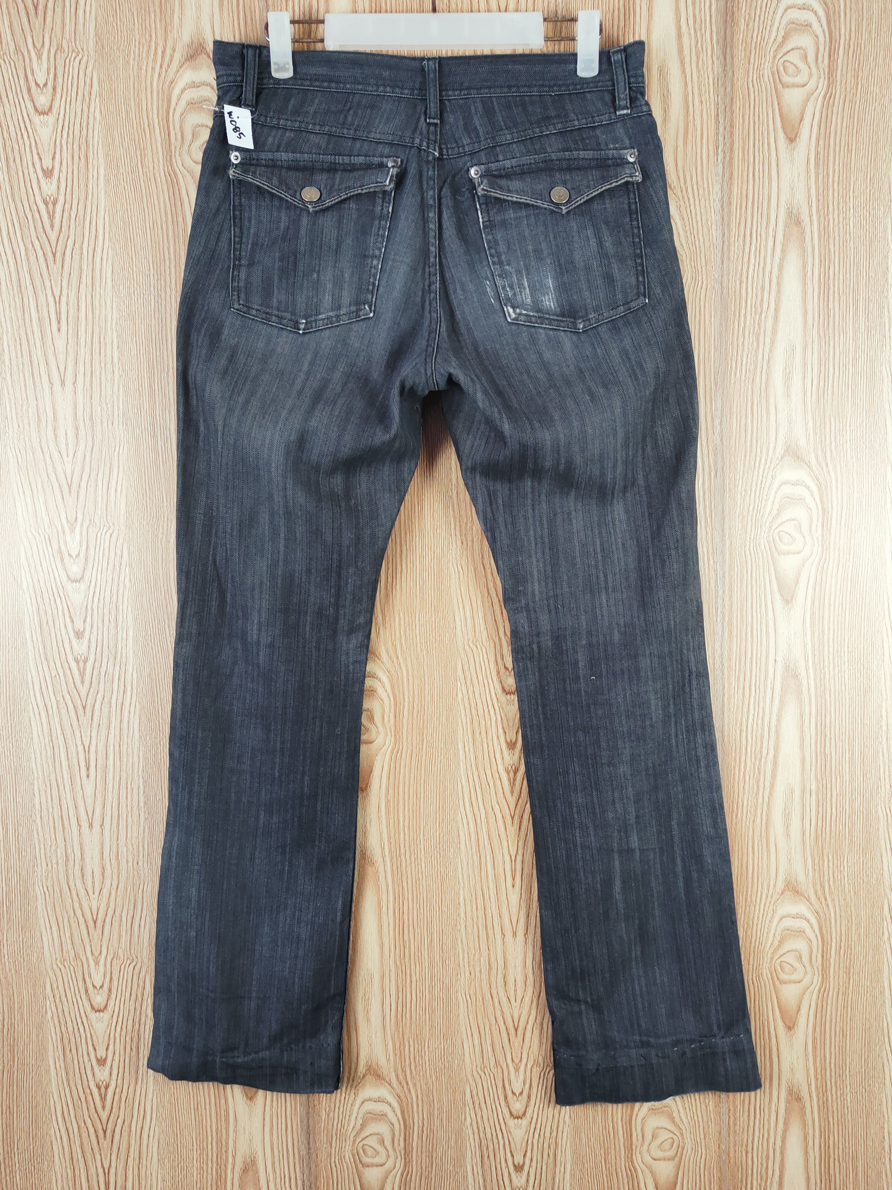 Japanese Brand Male &Co Black Distressed Ripped Jeans#W085 Size US 32 / EU 48 - 8 Thumbnail