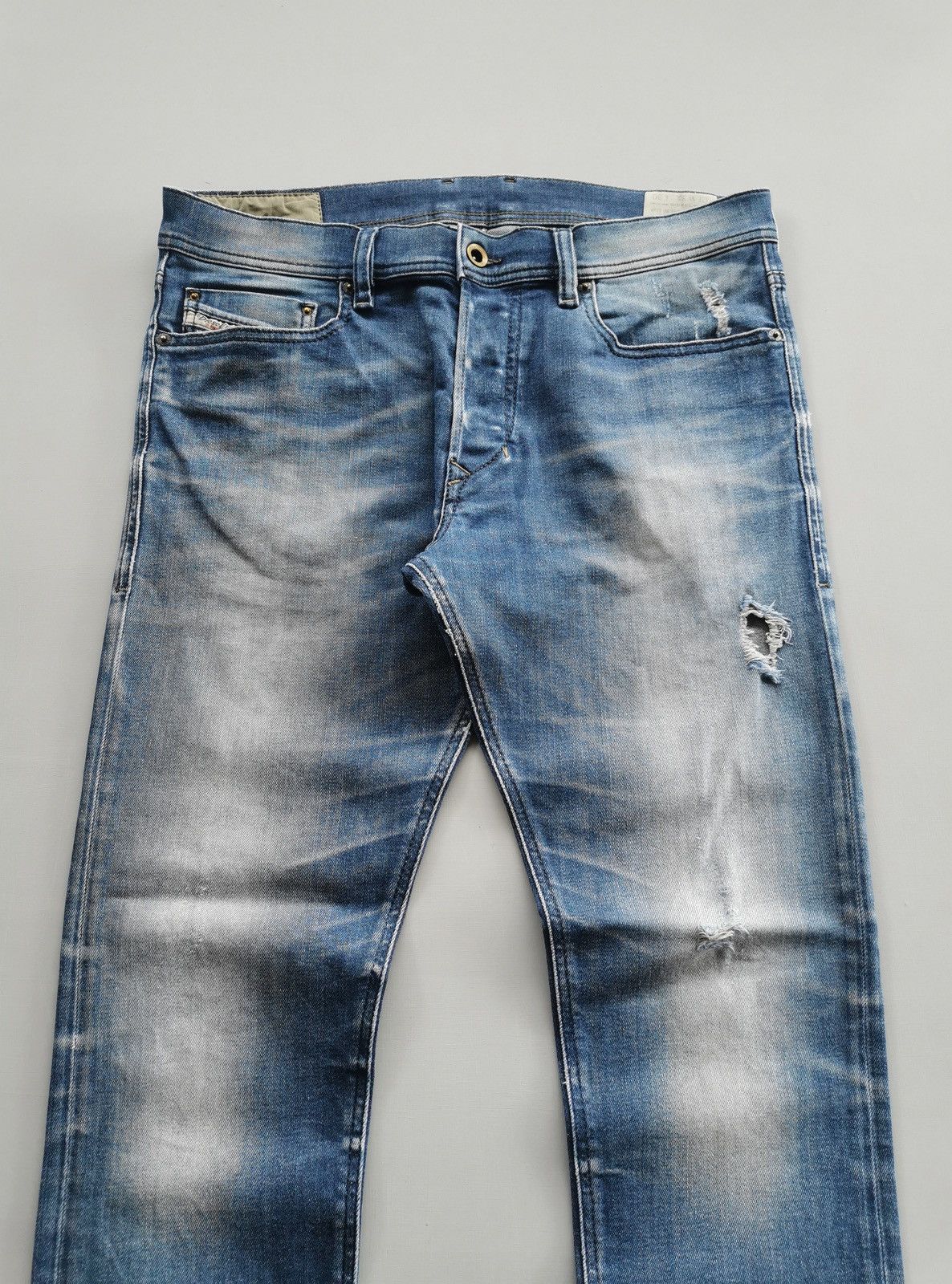 Diesel Vintage Diesel Tepphar Slim Carrot Denim Jeans Size US 33 - 1 Thumbnail