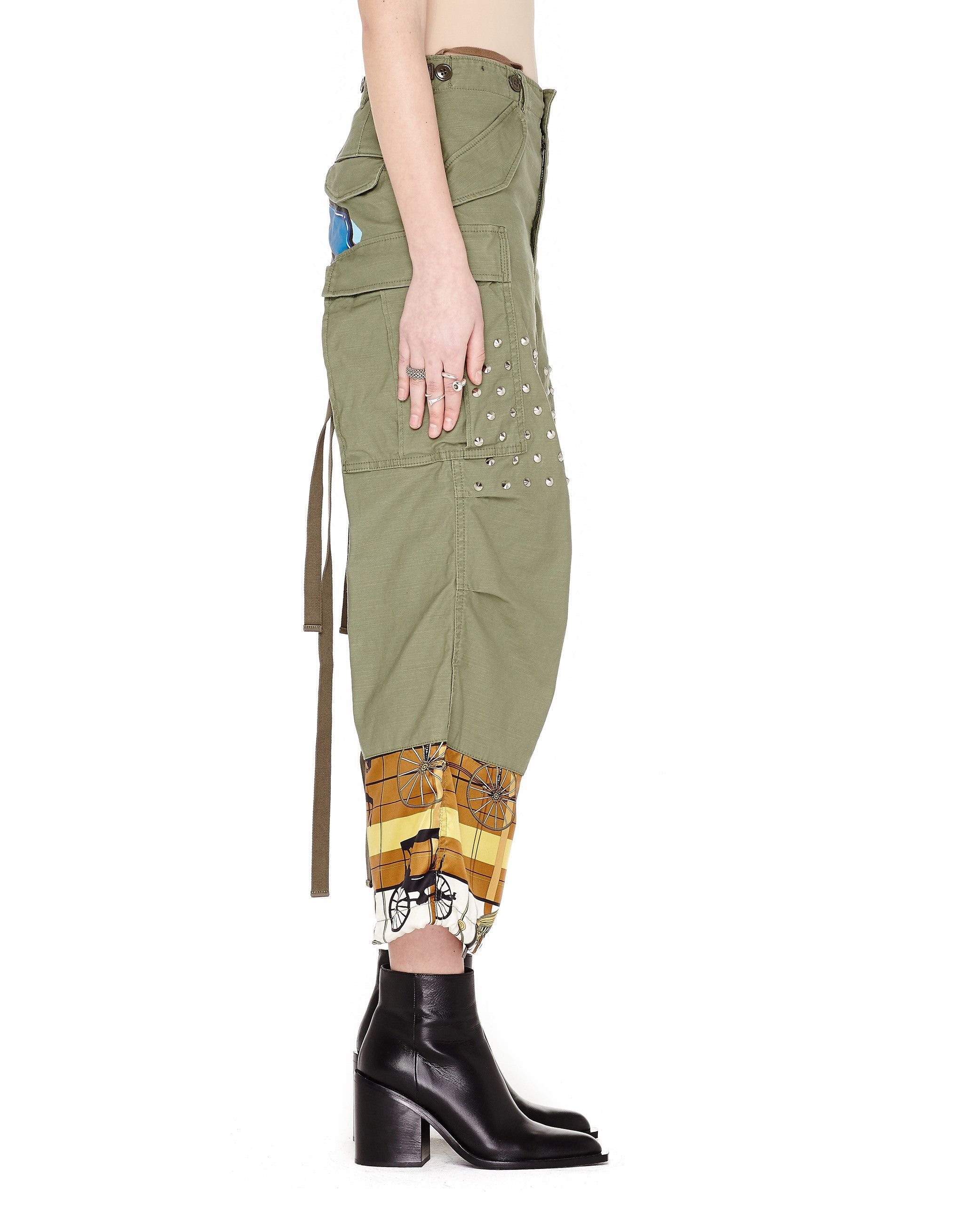 Comme des Garcons Comme des Garcons SS17 Studded Cargo Graffiti Pants Size US 34 / EU 50 - 4 Thumbnail