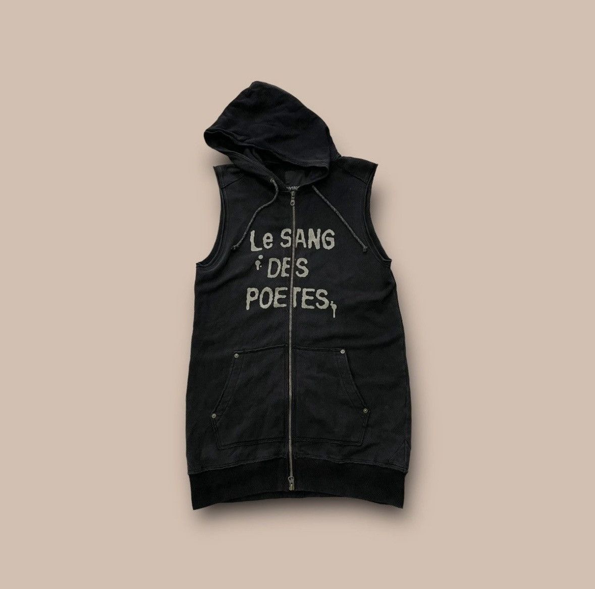 Hysteric Glamour Hysteric Glamour sleeveless hoodie Size US M / EU 48-50 / 2 - 1 Thumbnail