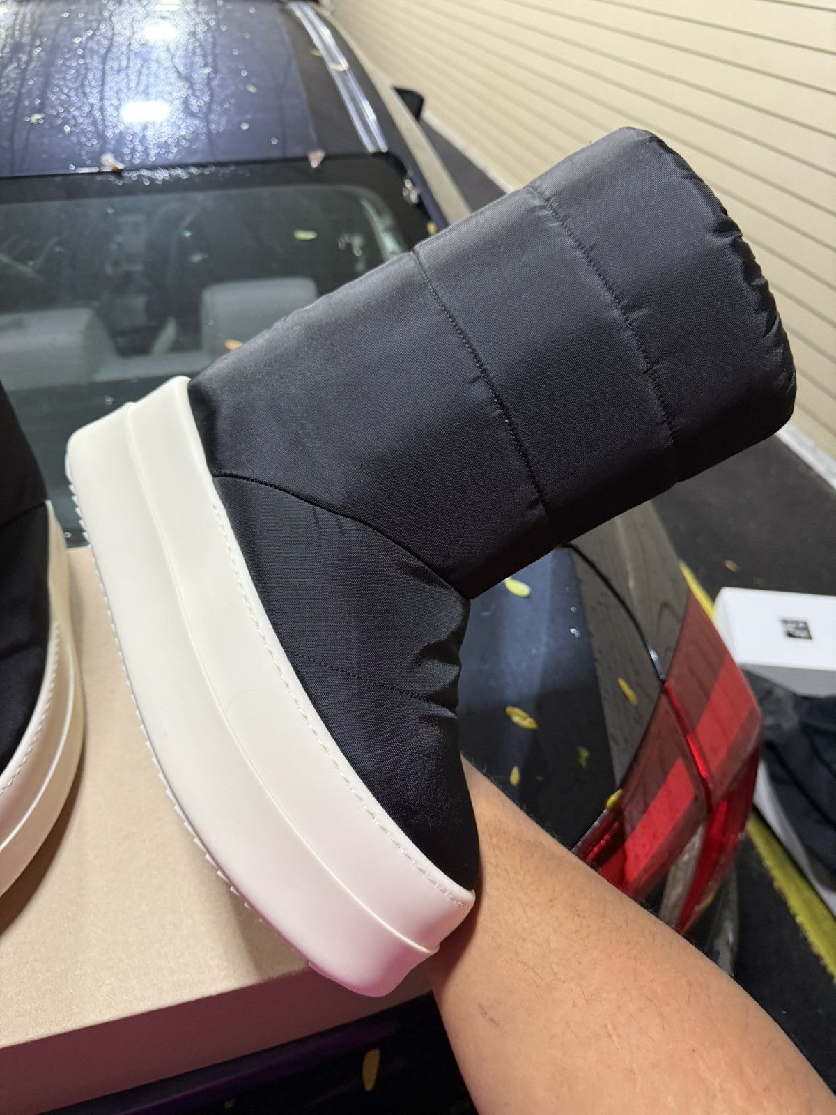 Rick Owens Drkshdw Rick Owens Lunar Boots Size 43/10Us Size US 10 / EU 43 - 8 Thumbnail
