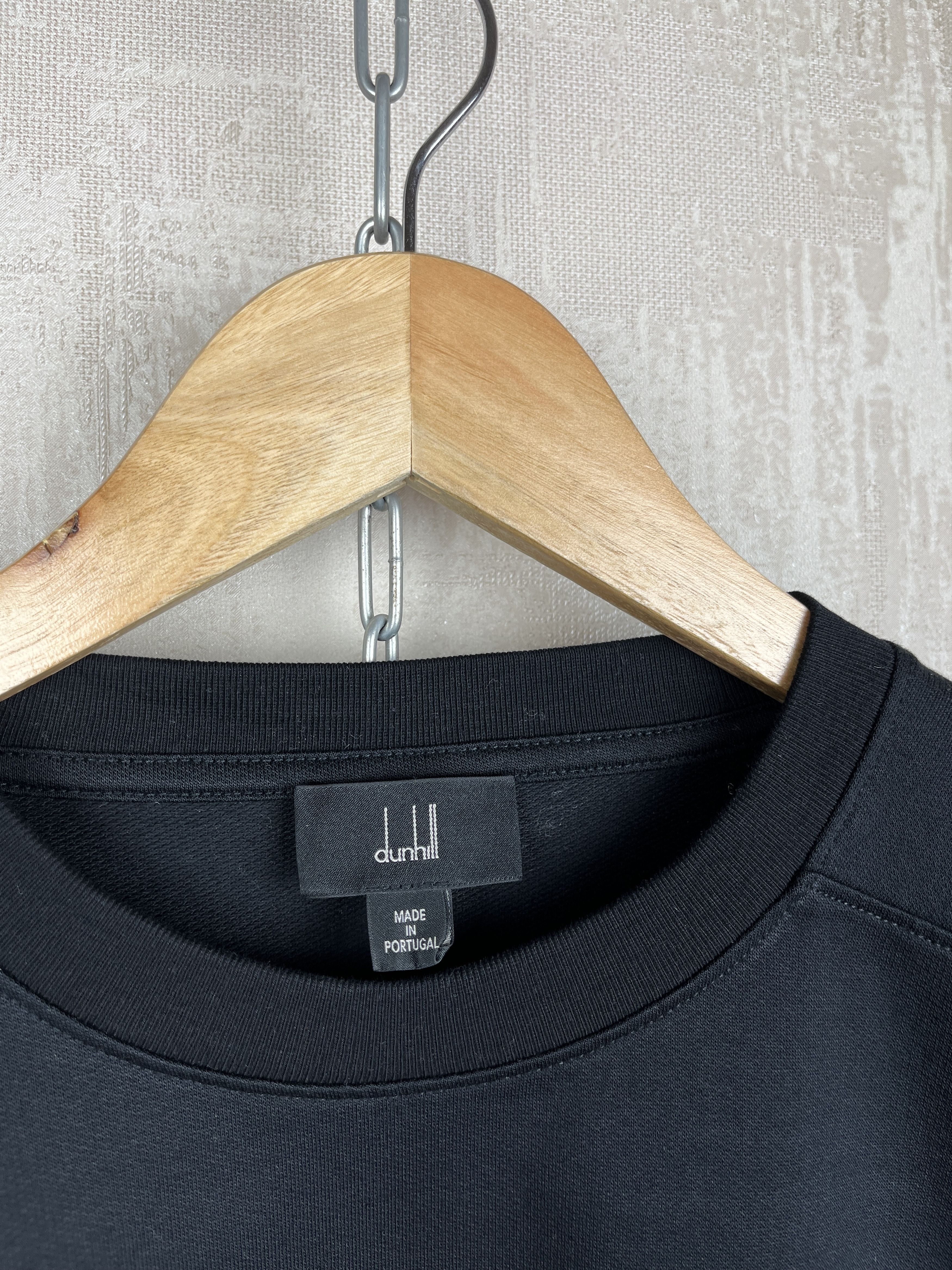 Alfred Dunhill Dunhill Crew Neck Cotton Sweatshirt Size US M / EU 48-50 / 2 - 4 Thumbnail