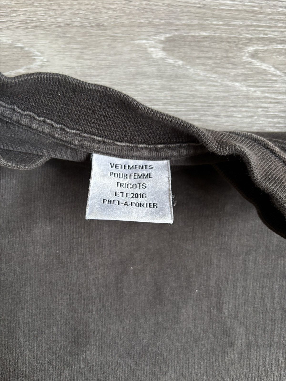 Vetements Vetements Black Summer 2016 Shirt Size US XS / EU 42 / 0 - 8 Thumbnail
