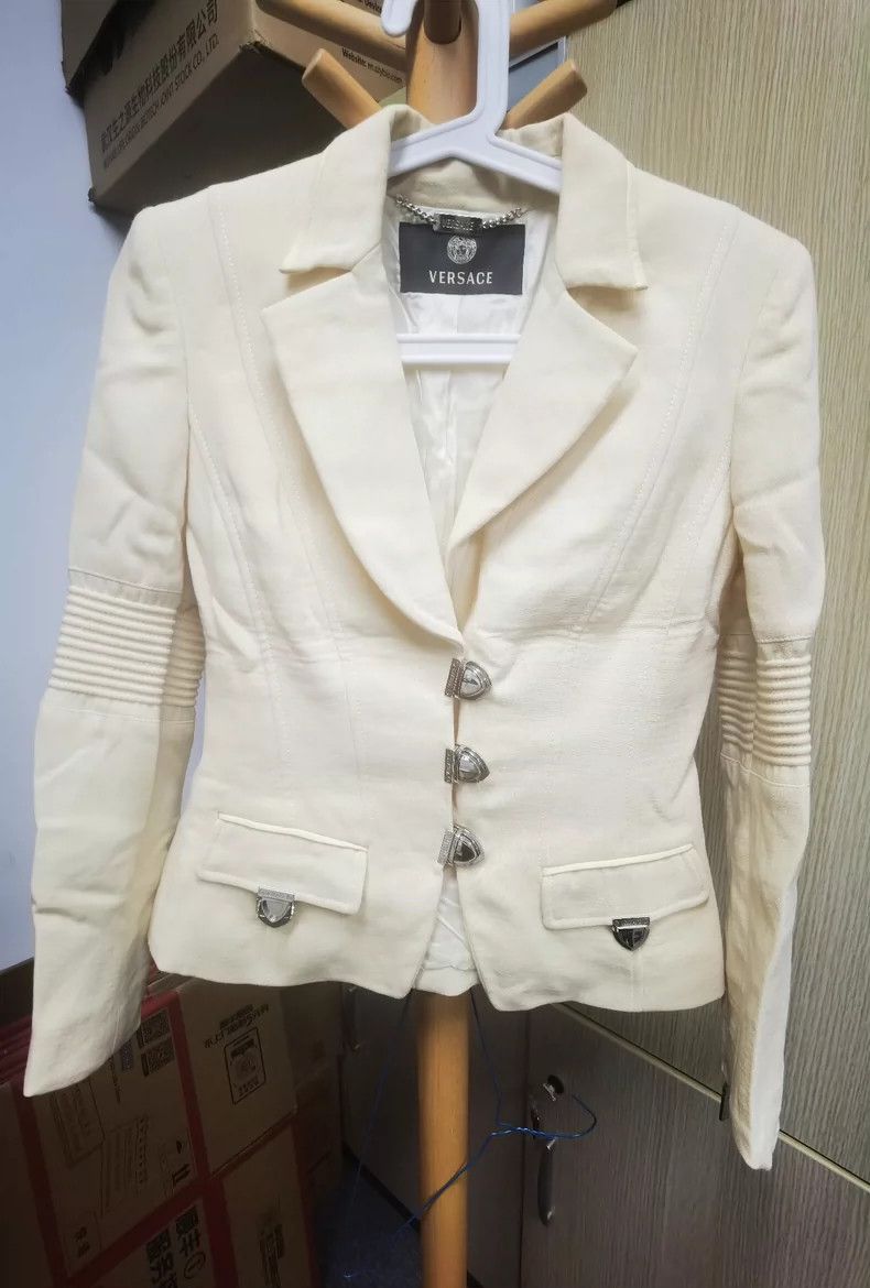 Versace Versace Short suit design Size S / US 4 / IT 40 - 1 Thumbnail