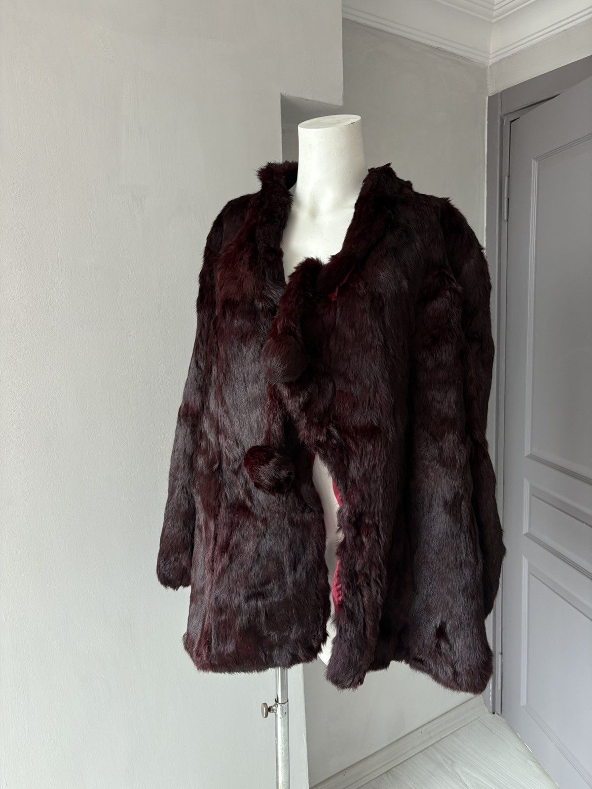 Vintage Betty Barclay fur coat Size L / US 10 / IT 46 - 7 Thumbnail