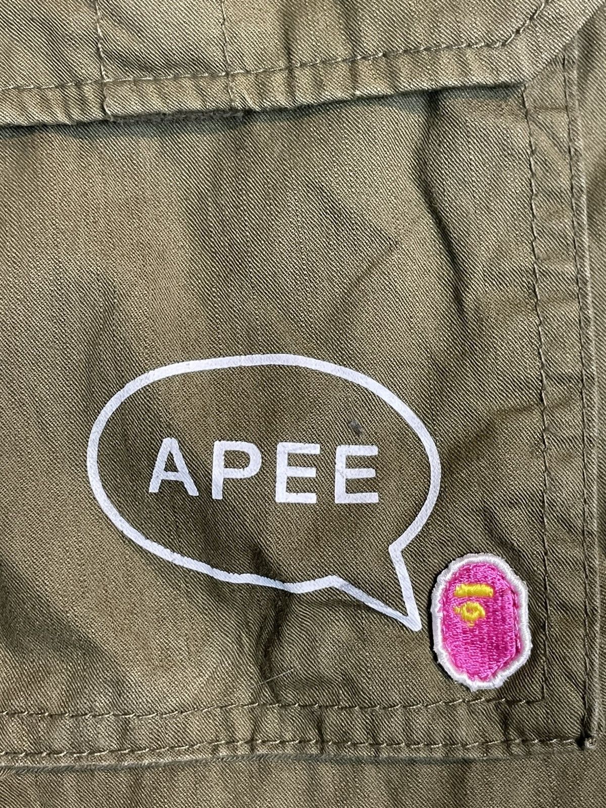 Bape Bathing Ape Cargo Pants (26) Size 31" - 8 Thumbnail