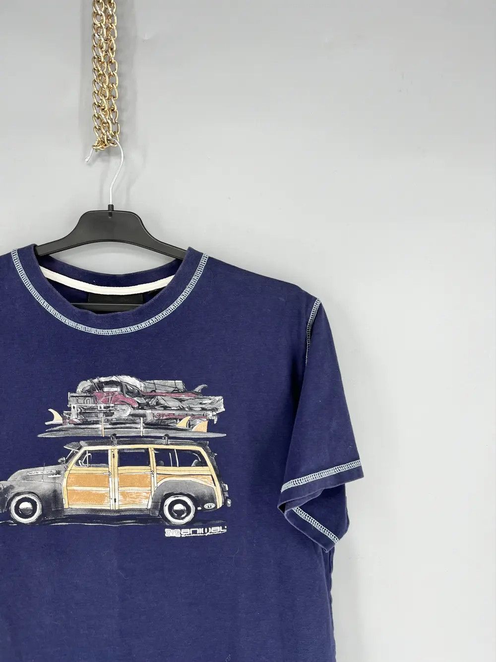 Vintage Vintage Y2K ANIMAL SKATE Big Logo Tee Streetwear 90s Style Size US XL / EU 56 / 4 - 5 Thumbnail