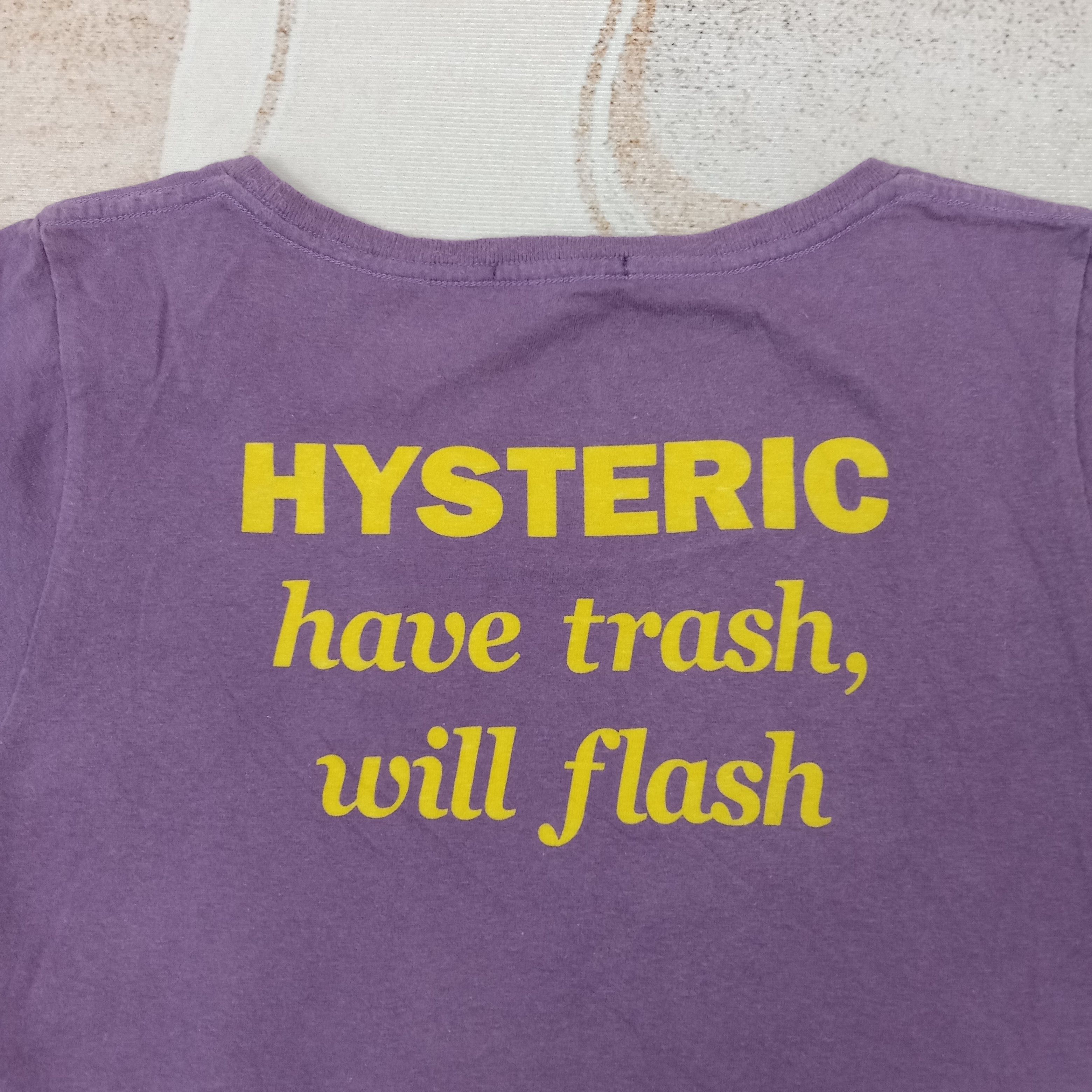 Hysteric Glamour Hysteric Glamour Japanese Streetwear Tshirt C267N19 Size XS / US 0-2 / IT 36-38 - 5 Thumbnail