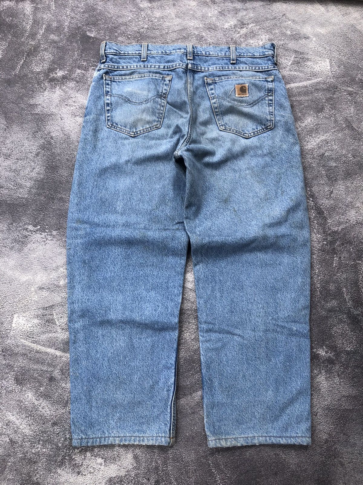 Carhartt × Vintage 90's Carhartt Blanket Lined Pants Size US 34 / EU 50 - 1 Thumbnail