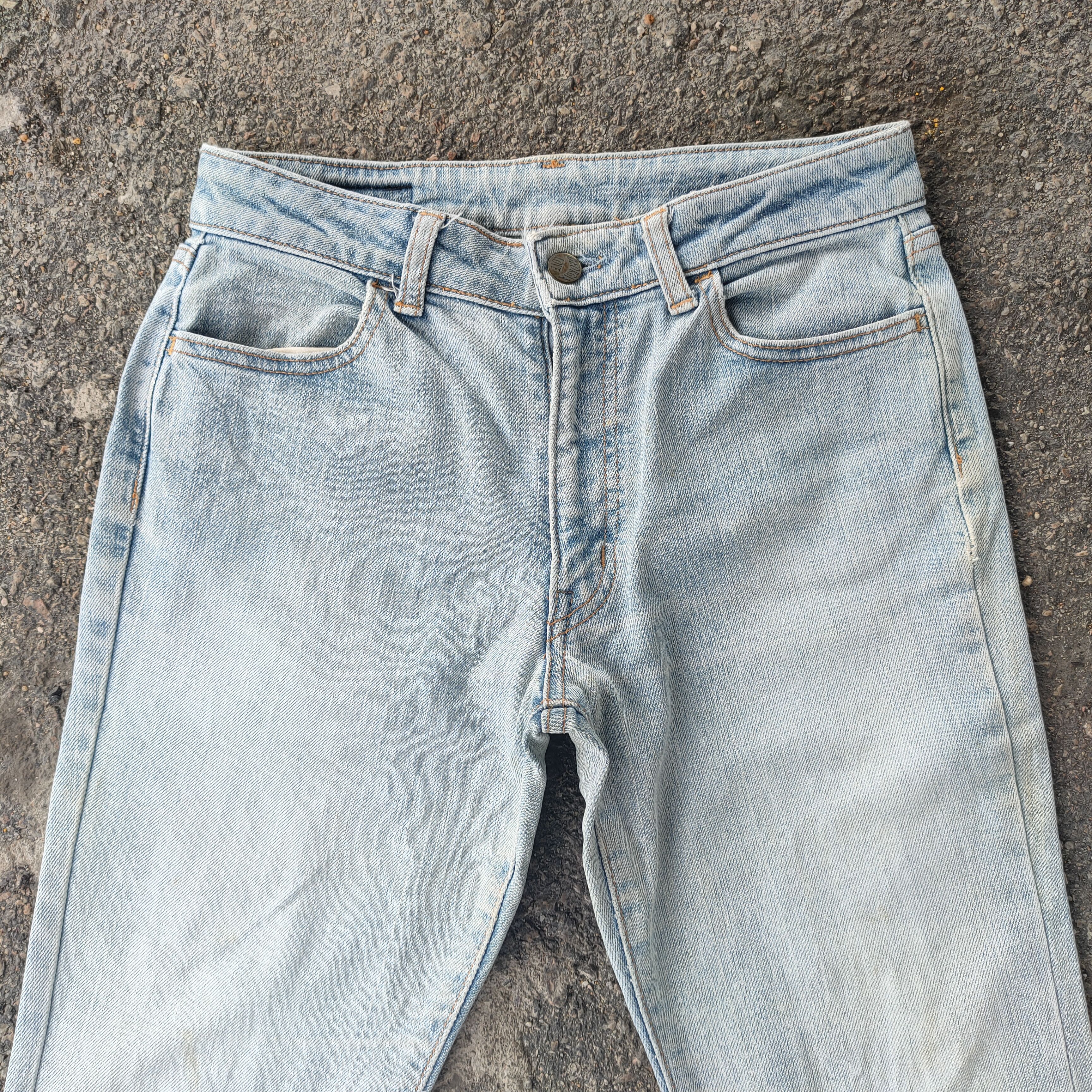 Japanese Brand × Jean × Vintage VINTAGE JAPANESE WOMAN FLARE FADED JEANS DENIM PANTS Size US 28 / EU 44 - 3 Thumbnail