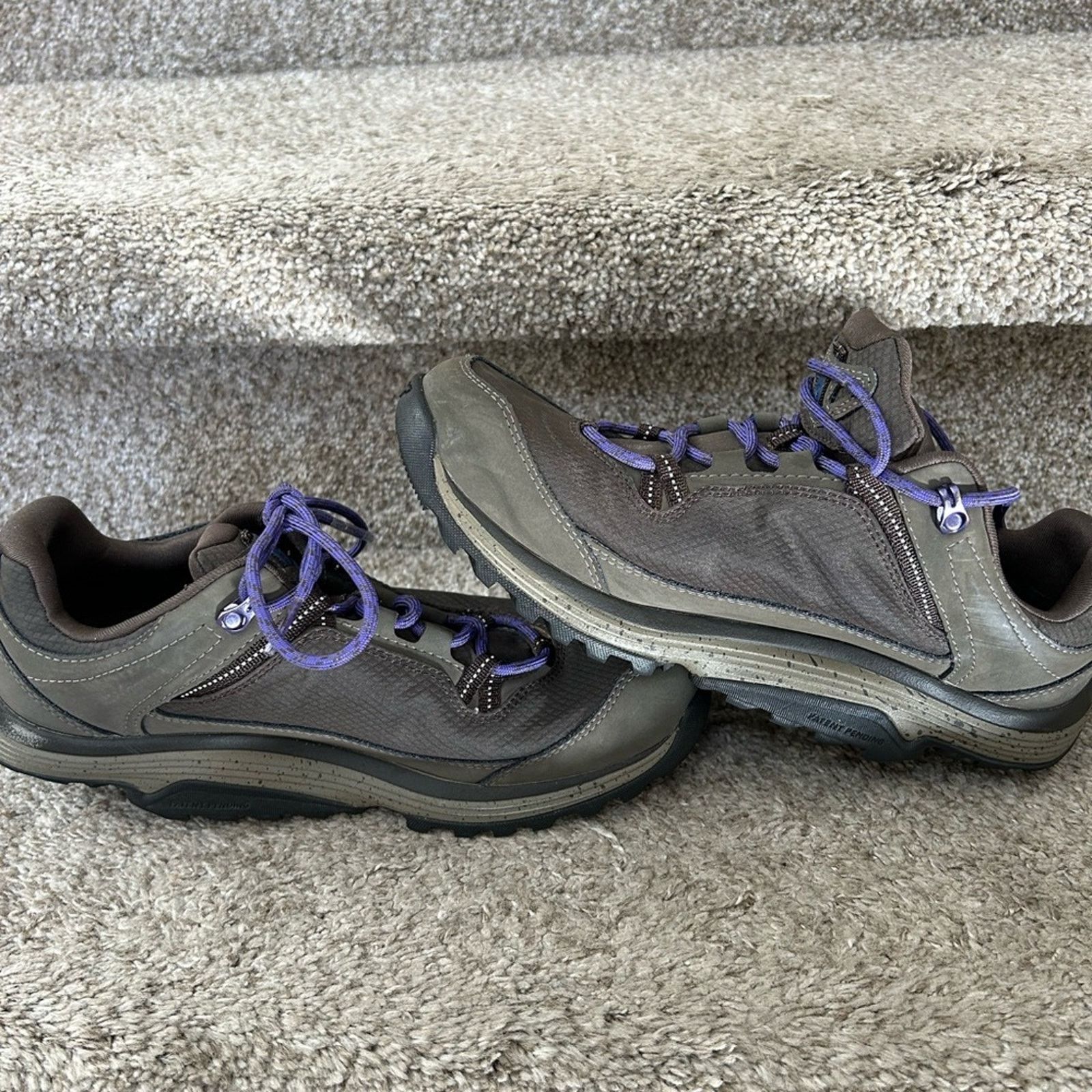 Teva Teva Brown and Purple Athletic Shoes Size US 8 / IT 38 - 8 Thumbnail
