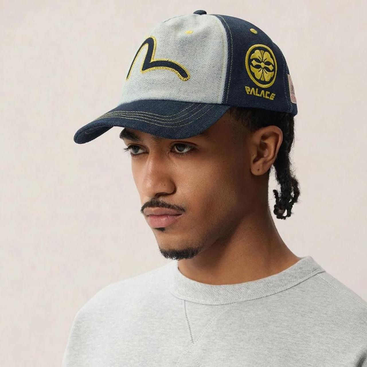 Evisu Palace x Evisu Denim SnapBack Reverse Indigo Size ONE SIZE - 7 Thumbnail
