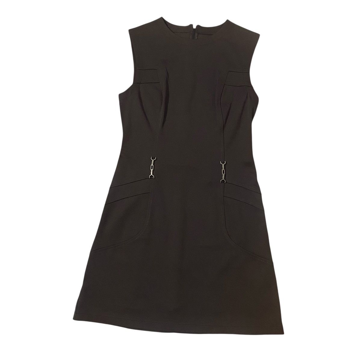Fendi ‼️LAST DROP‼️Fendi Jeans Brown Sleeveless Dress Minimalist Size S / US 4 / IT 40 - 2 Thumbnail