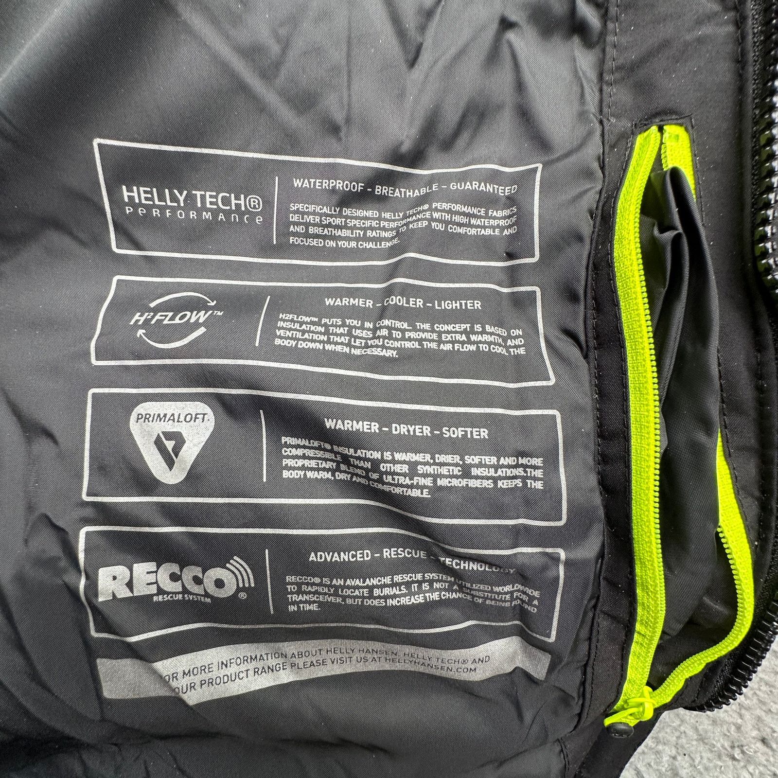 Helly Hansen Helly Hansen H2Flow Tech Performance Primaloft Jacket XXL Size US XXL / EU 58 / 5 - 3 Thumbnail