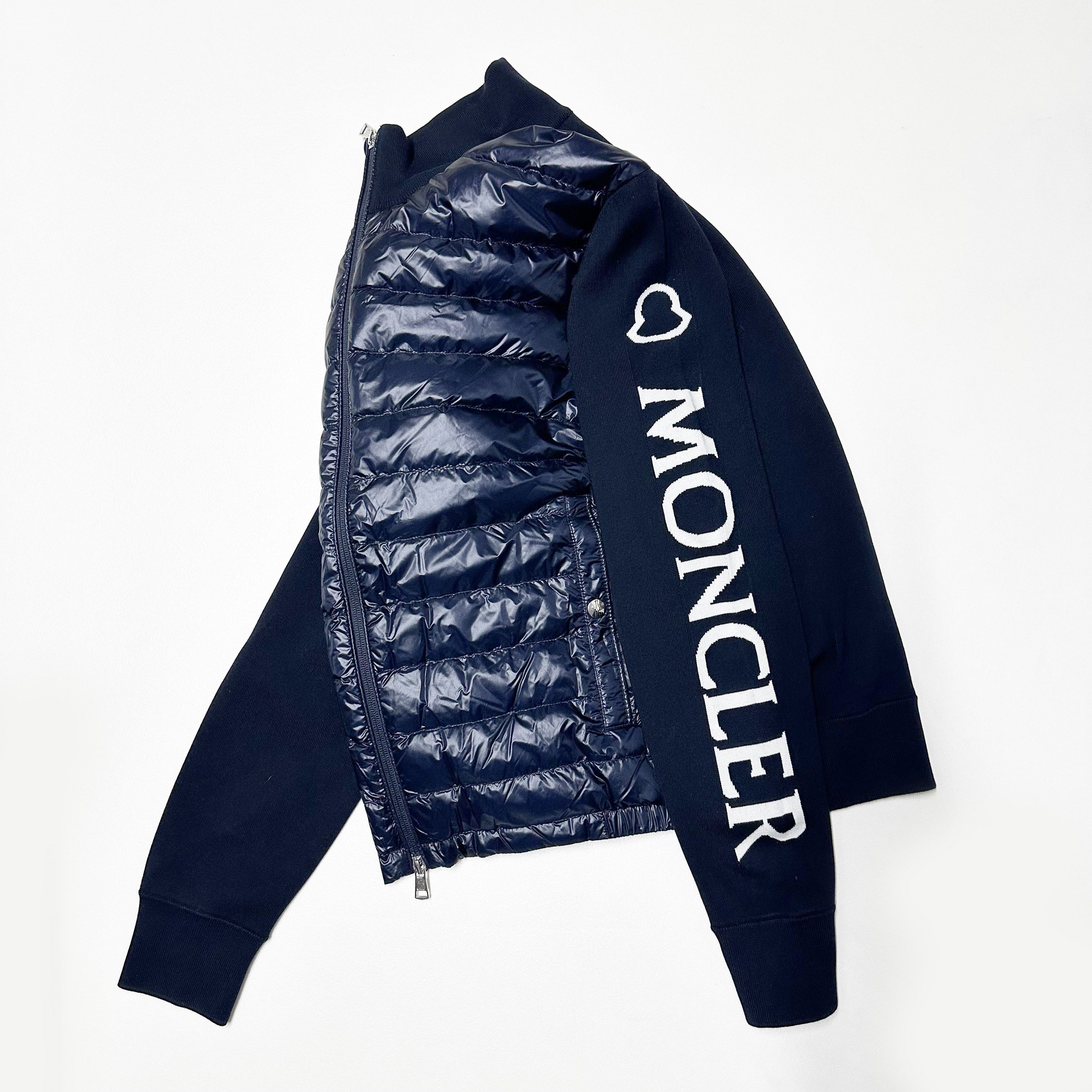 Moncler Moncler tricot padded cardigan mens size M Medium sweater Size US M / EU 48-50 / 2 - 3 Thumbnail