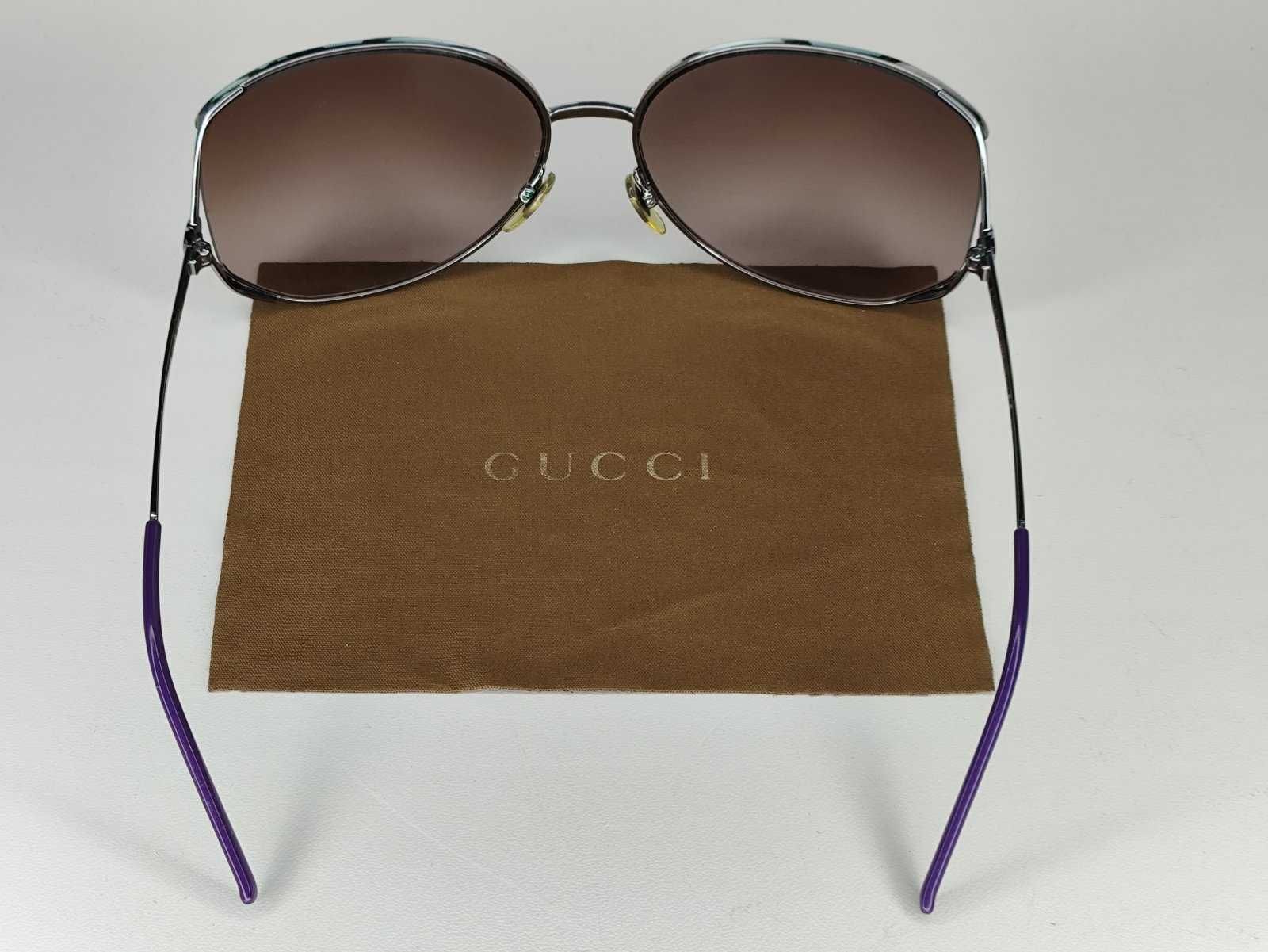 Gucci Gucci Purple Sunglasses 4208/S Size ONE SIZE - 3 Thumbnail