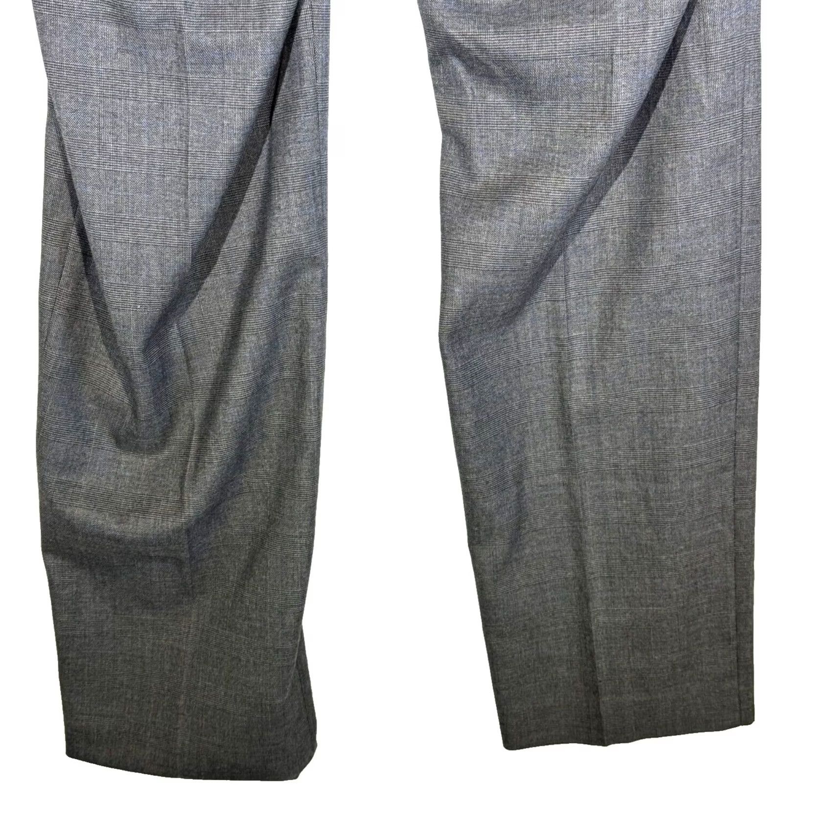 Polo Ralph Lauren Polo Ralph Lauren Dress Pants Men 36x34 Gray Glen Plaid Stretch Mid Rise Flat Front Slacks Size US M / EU 48-50 / 2 - 7 Thumbnail