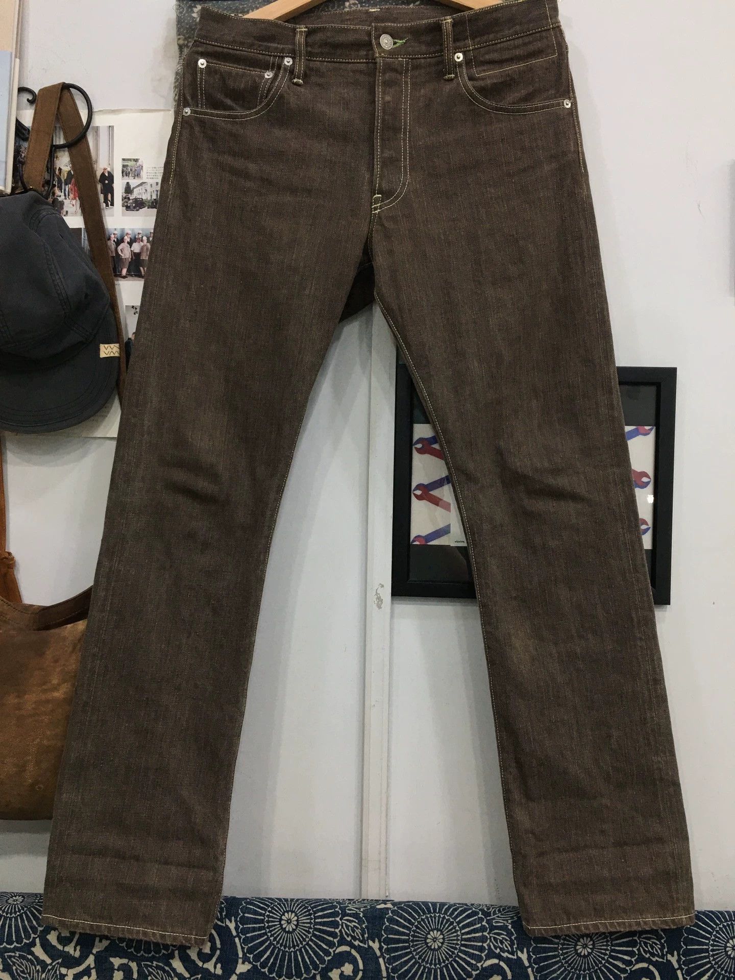 Visvim VISVIM 16SS ICT 01.2R.N.D. Mud dyed pants Size US 32 / EU 48 - 1 Thumbnail