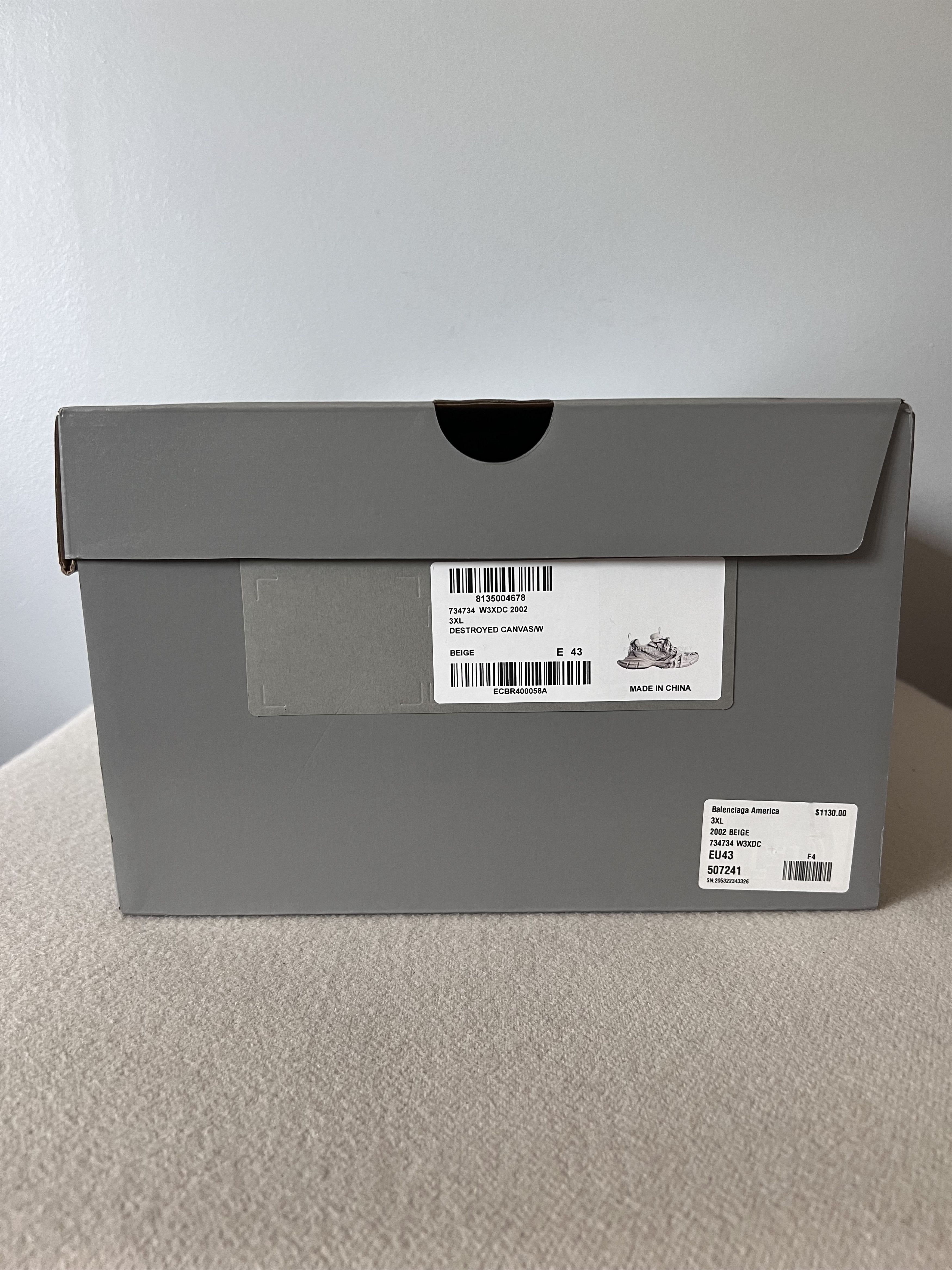 Balenciaga Balenciaga 3XL Sneakers in Beige Destroyed Canvas Size US 10 / EU 43 - 9 Thumbnail