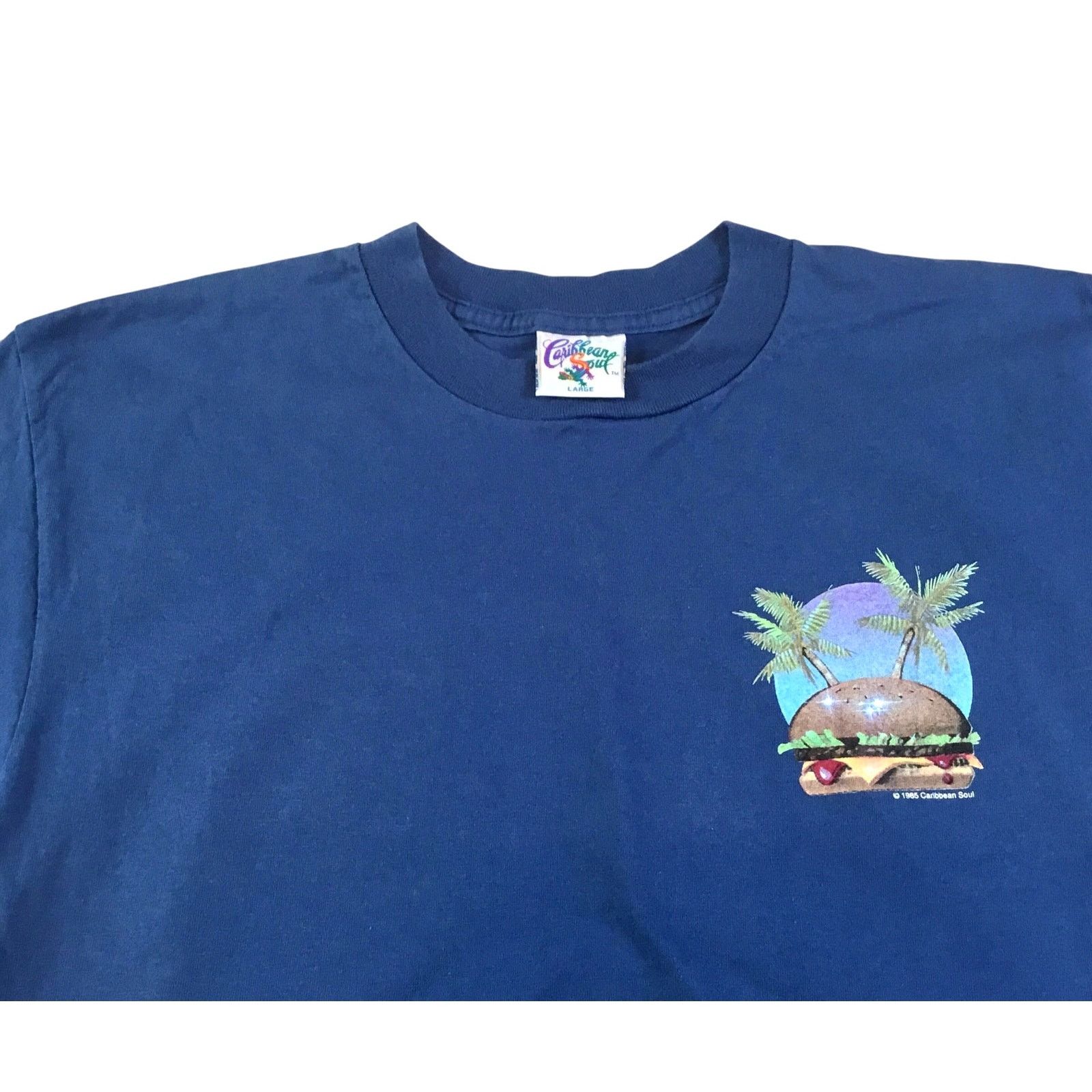 Other Vtg 1985 Caribbean Soul T-Shirt L Cheeseburger in Paradise Size US L / EU 52-54 / 3 - 2 Thumbnail