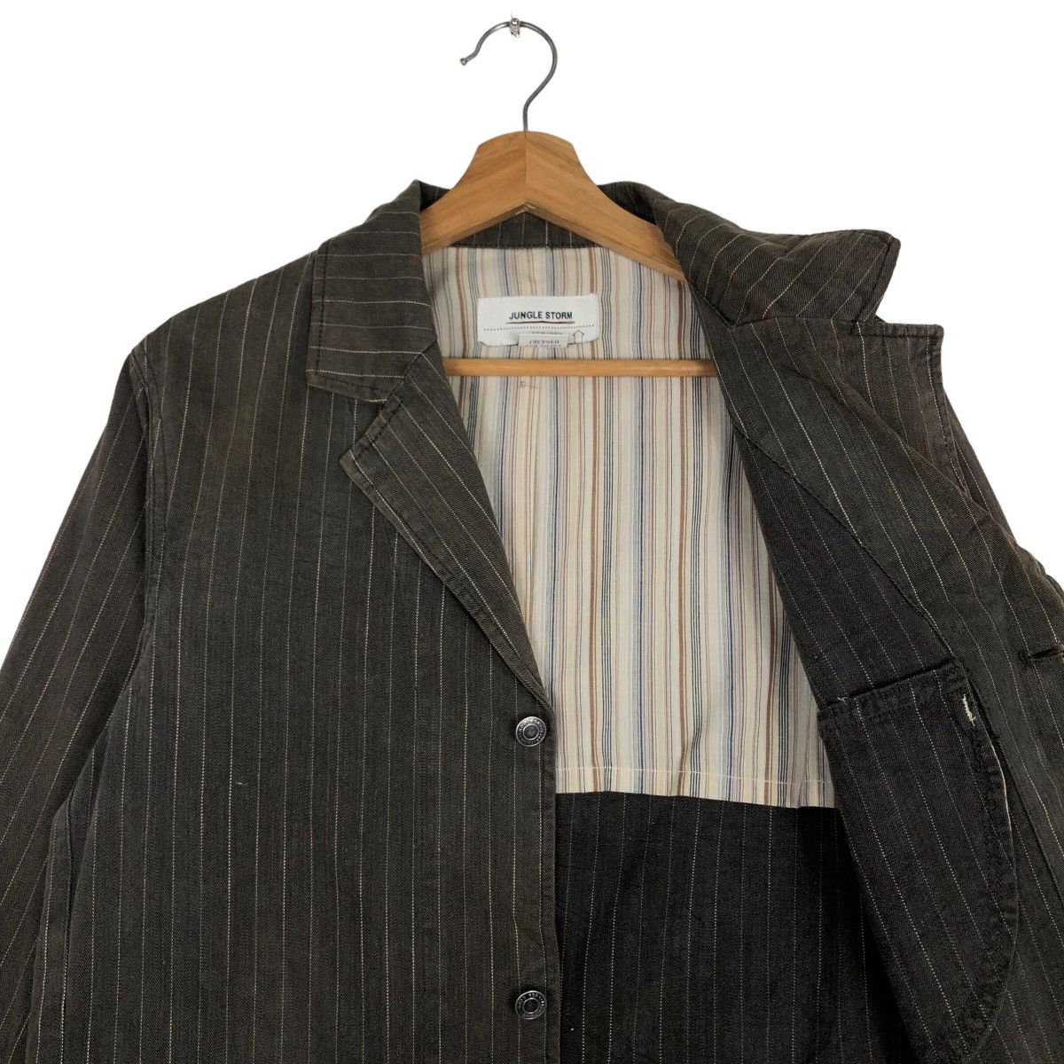 Japanese Brand 🔥Vtg Hikory Chore Jacket Jungle Storm Issey Miyake Japan Size US L / EU 52-54 / 3 - 10 Thumbnail