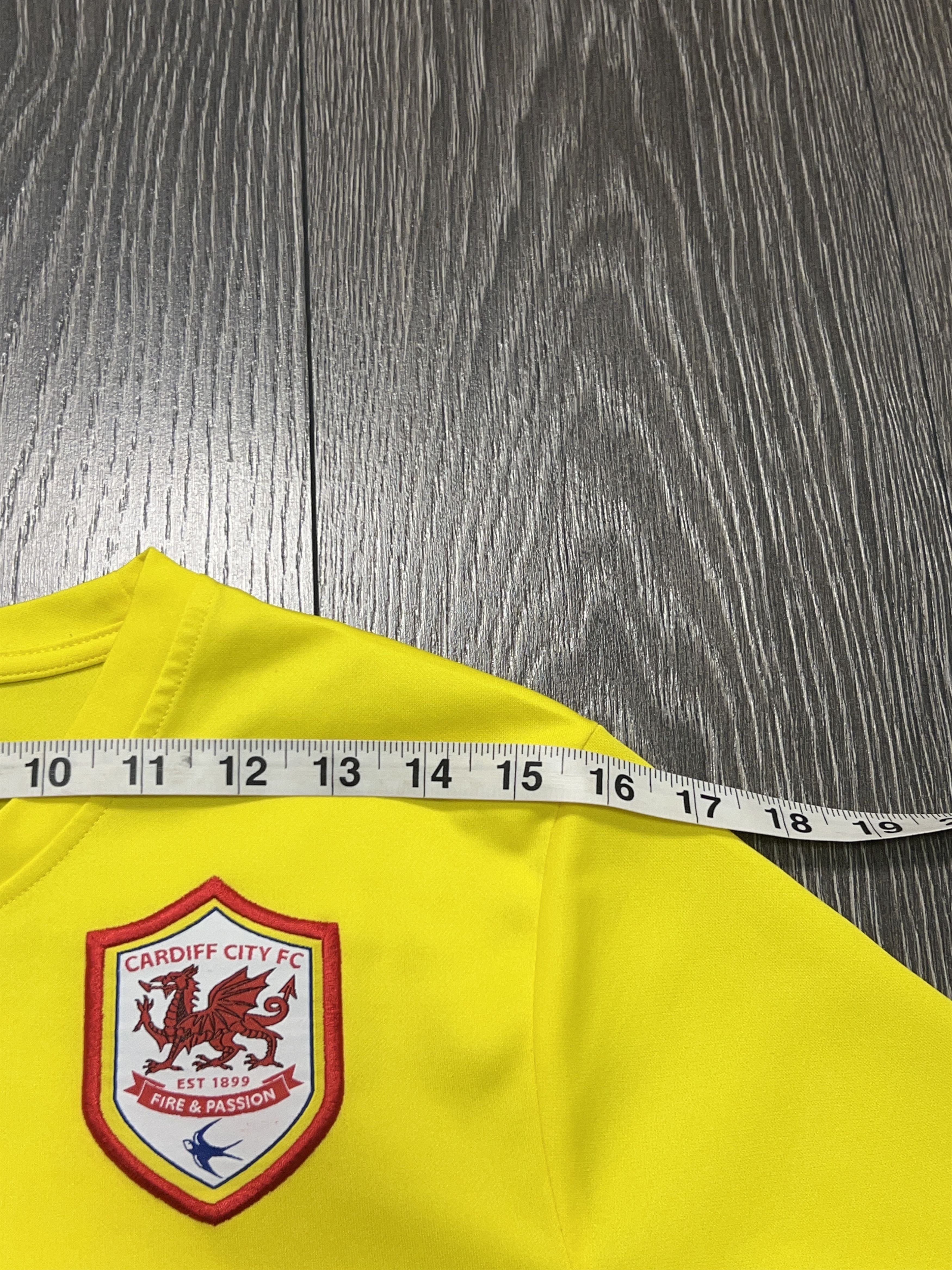Puma #16 NOONE Cardiff City 2013 2014 Football Soccer Shirt Jerse Size US M / EU 48-50 / 2 - 4 Thumbnail