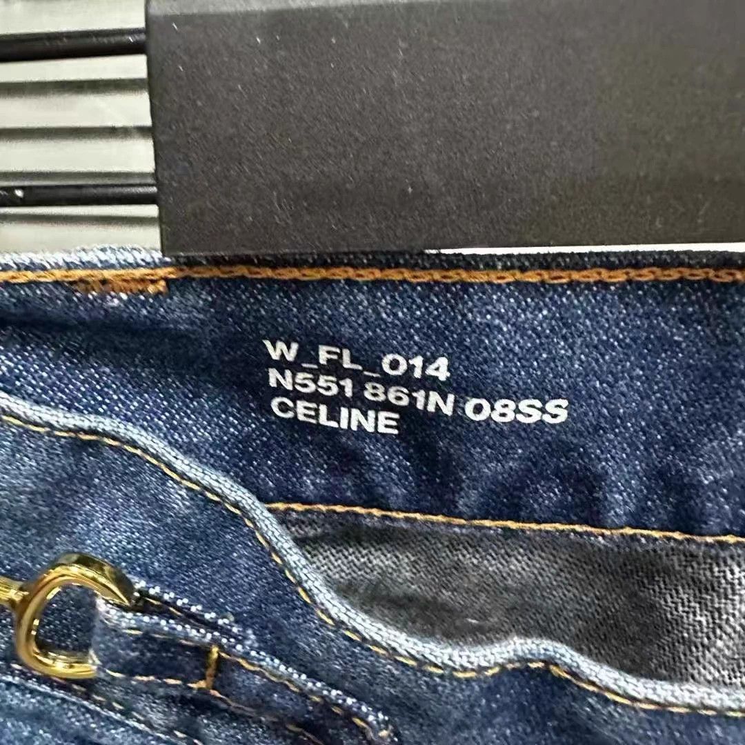 Celine Celine Triomphe Jeans New with Tags 26 Size 26" / US 2 / IT 38 - 2 Thumbnail