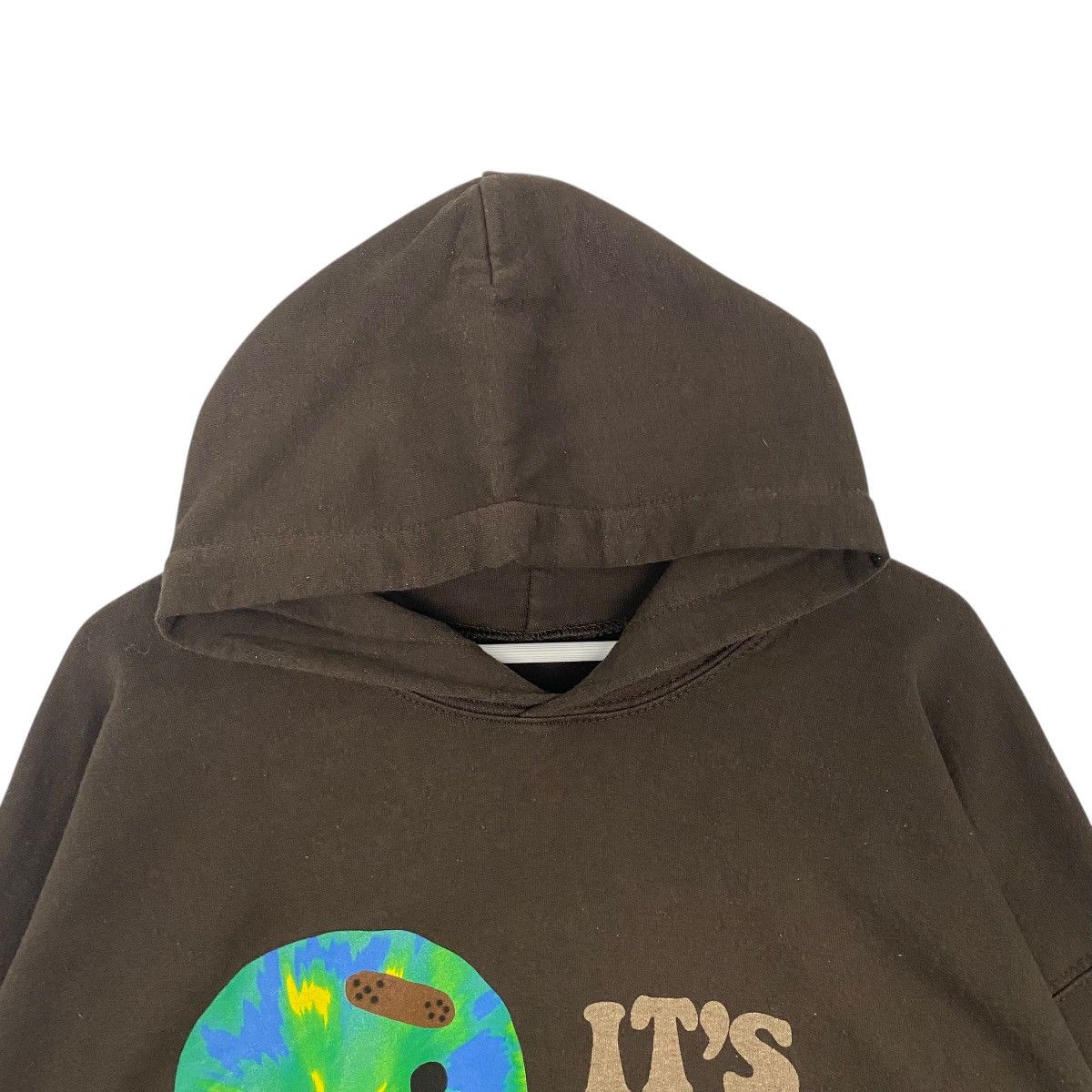 Vintage Vintage Lonely Ghost Hoodie Sweater Big Logo Printed Brown Size US XL / EU 56 / 4 - 4 Thumbnail