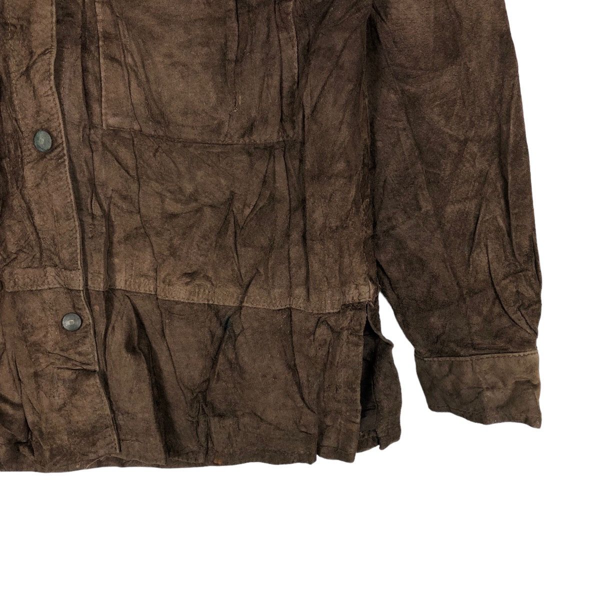 Japanese Brand 🔥90’s Vintage Genuine Leather Cargo Jacket Multi Pocket Y’S Size US M / EU 48-50 / 2 - 5 Thumbnail