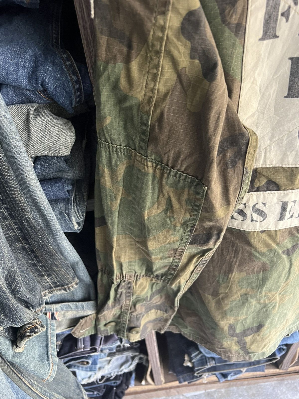 Avirex 🔥Rare Avirex US Navy Camo Army Jacket Size US M / EU 48-50 / 2 - 11 Thumbnail